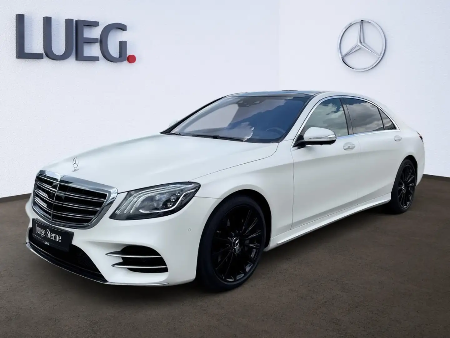 Mercedes-Benz S 400 d 4MATIC lang AMG+HUD+ENTERTAINMENT+STANDH Beyaz - 2