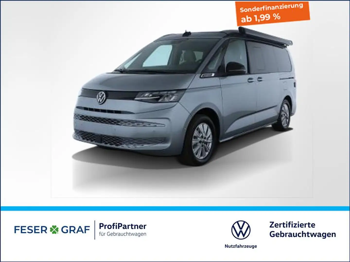 Volkswagen T7 California 1.5TSI eHybrid Coast 4x4 DSG AHK LED Rückfahrkamer Silber - 1