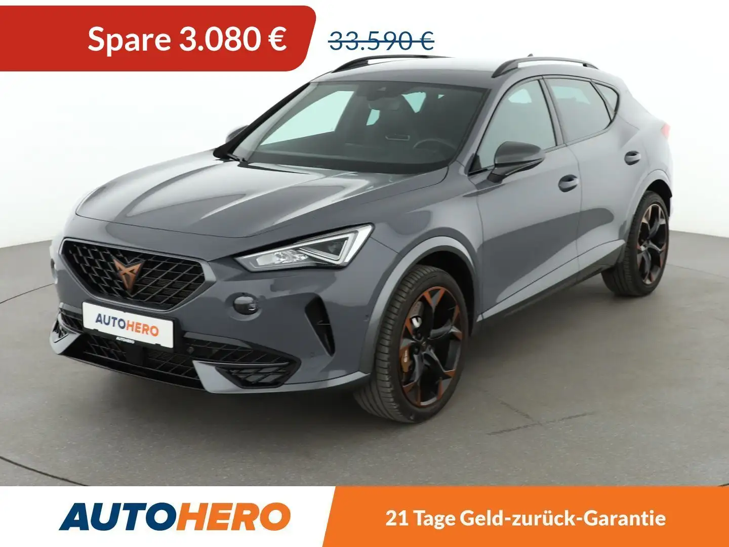 CUPRA Formentor 2.0 TSI VZ 4Drive Aut.*NAVI*ACC*CAM*PDC* Grau - 1