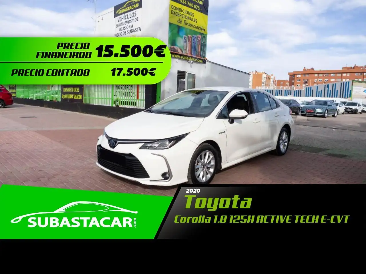 Toyota Corolla Stadswagen in Wit tweedehands in Torrejón de Ardoz voor € 15.500,-