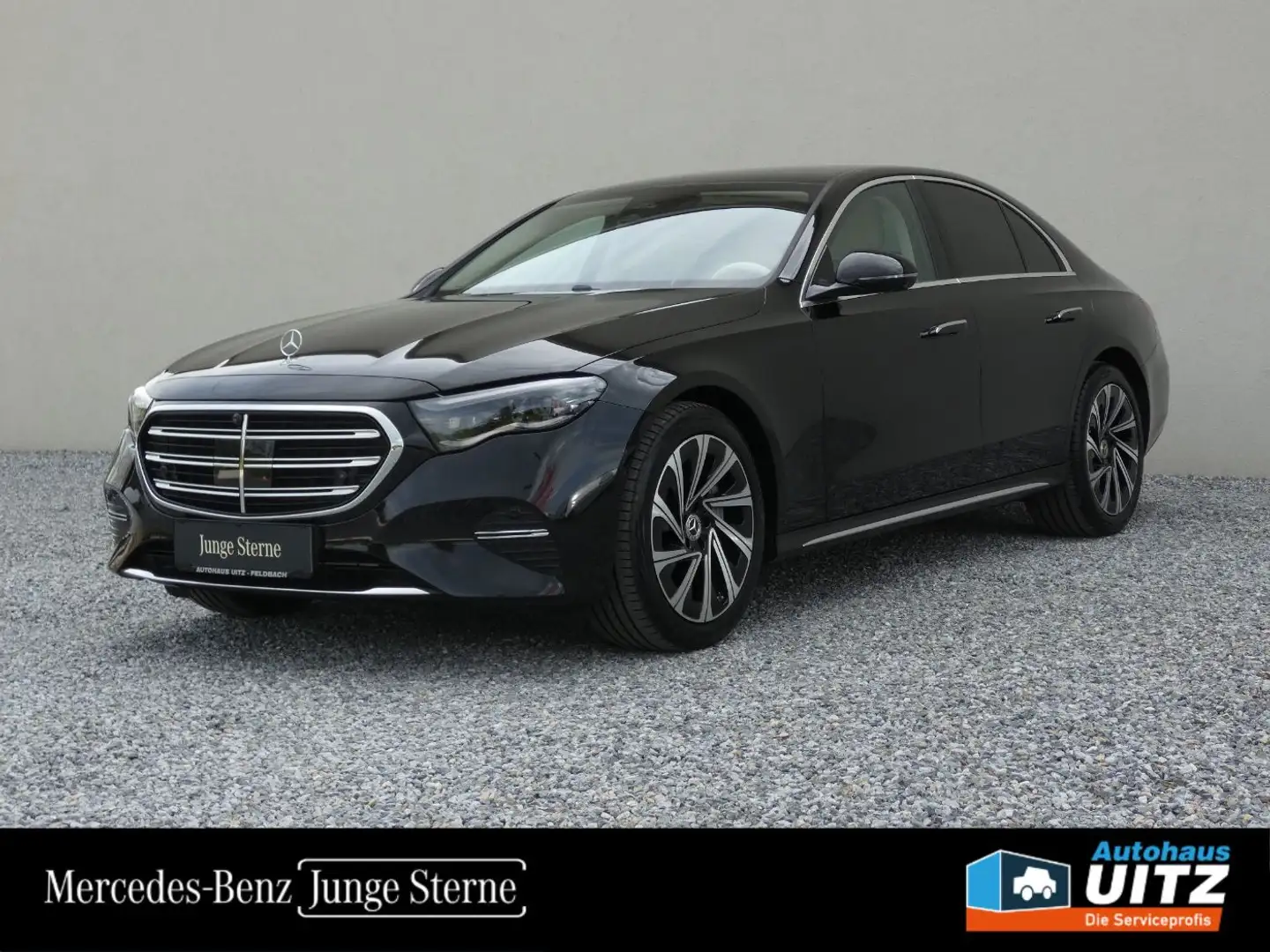 Mercedes-Benz E 220 d 4M Exclusive +Burm+AHK+DigiLight+360°+SSC Schwarz - 1