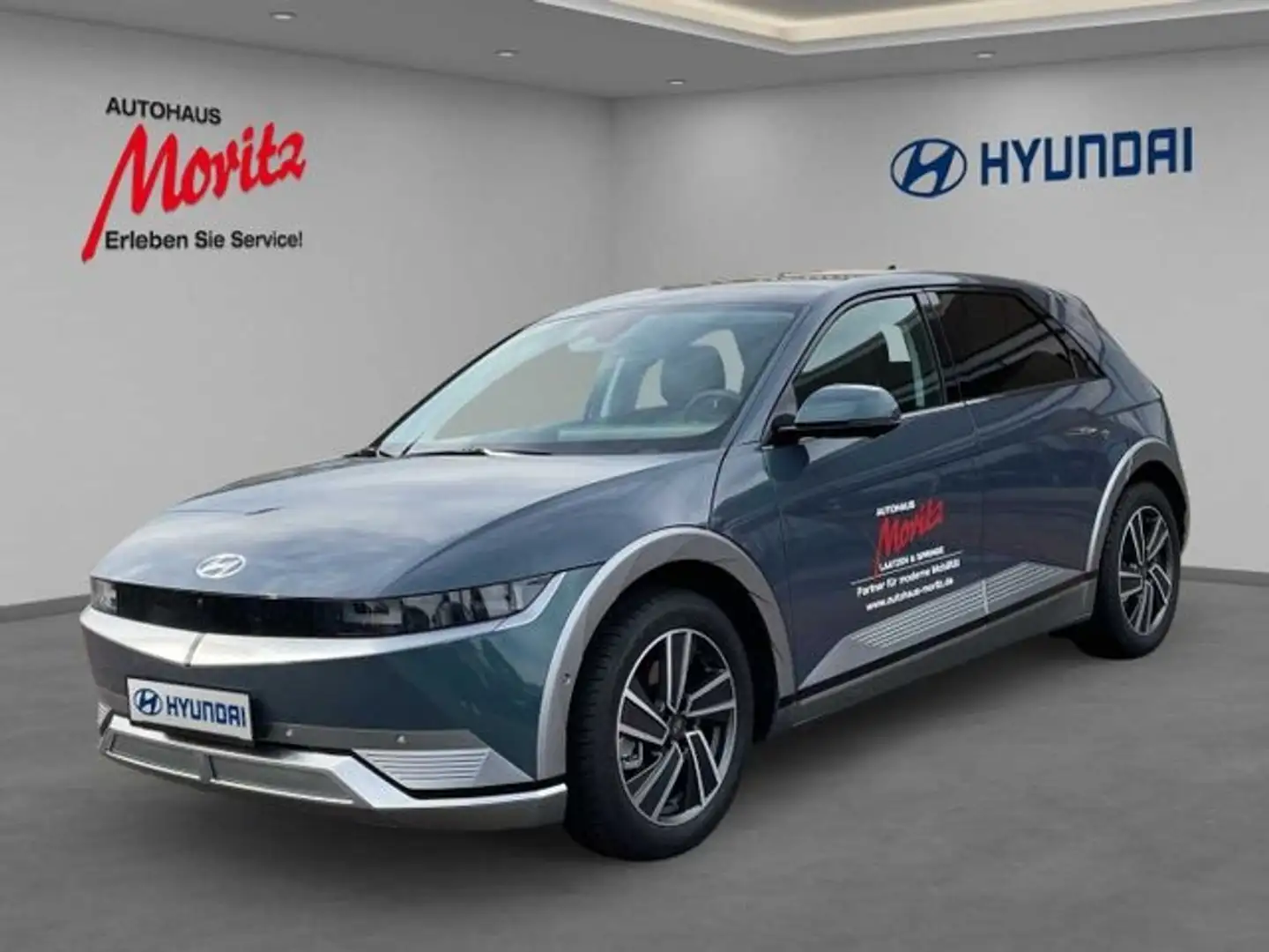 Hyundai IONIQ 5 77,4kWh TECHNIQ-Paket Panoramagl. 20Zoll Leichtmet Blau - 1