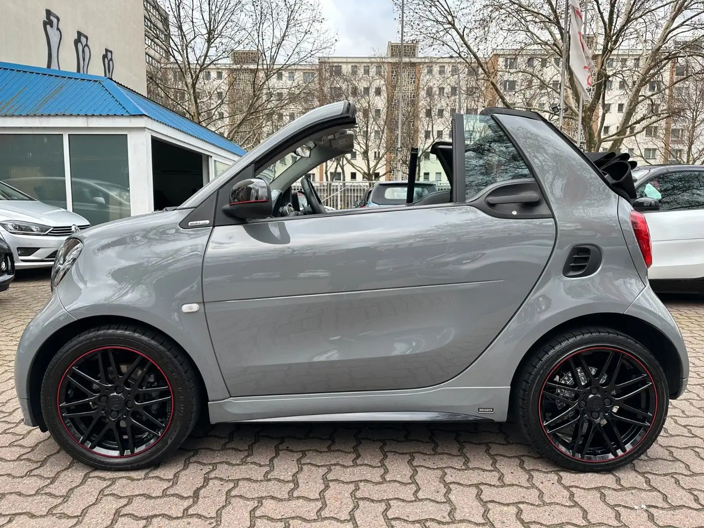 smart forTwo fortwo Cabrio*BRABUS FINEST EDITION 1*JBL*KAM* Grau - 2