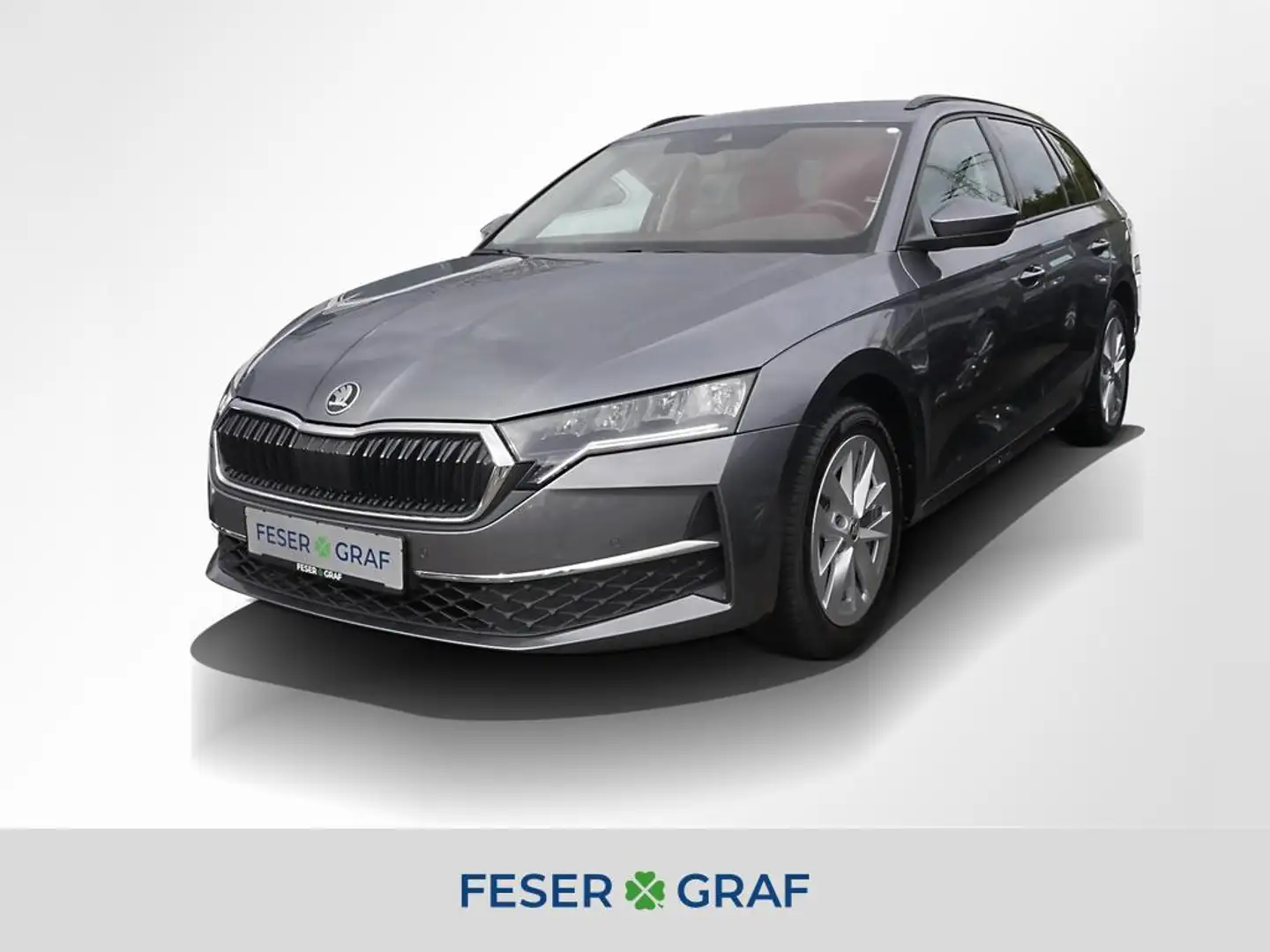 Skoda Octavia Combi 2.0 TDI Selection RüKa SmartLink Gris - 1