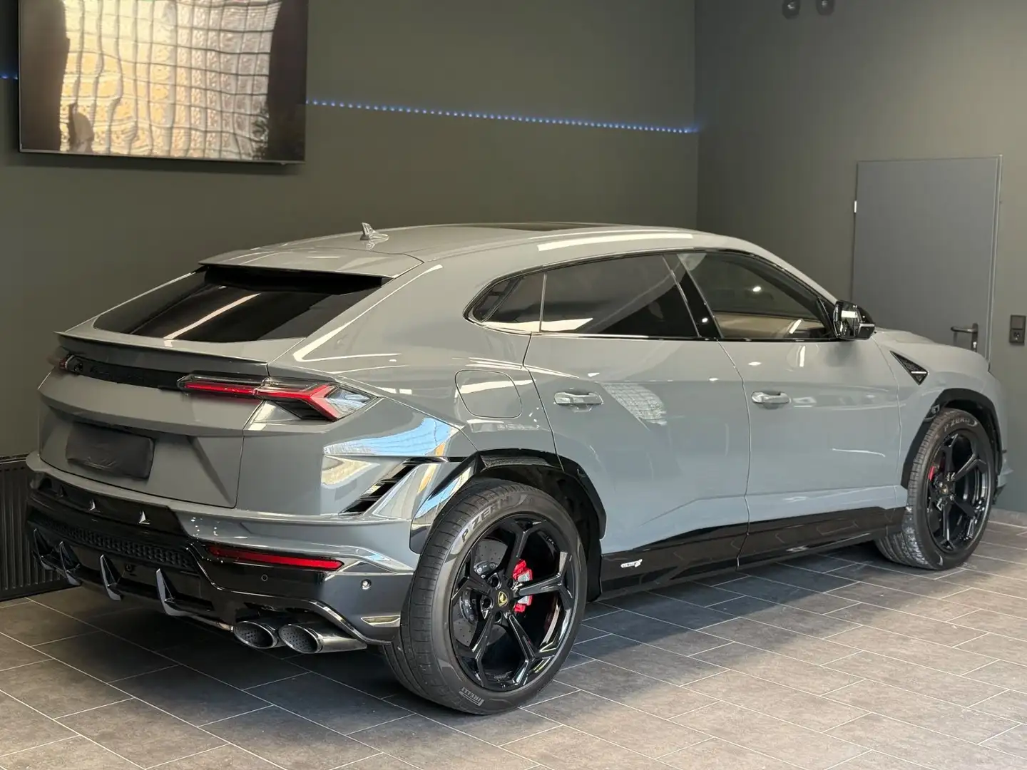 Lamborghini Urus S Grigio Telesto B&O Panorama Night-Vision Gris - 1