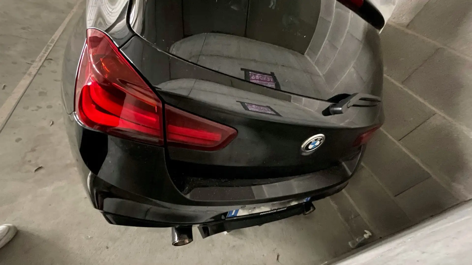 BMW 120 120i Msport 5p Automatica (fine 2018) Nero - 2