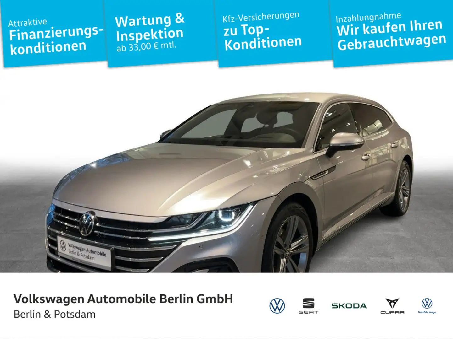 Volkswagen Arteon 1.4TSI DSG eHybrid R-Line Silber - 1