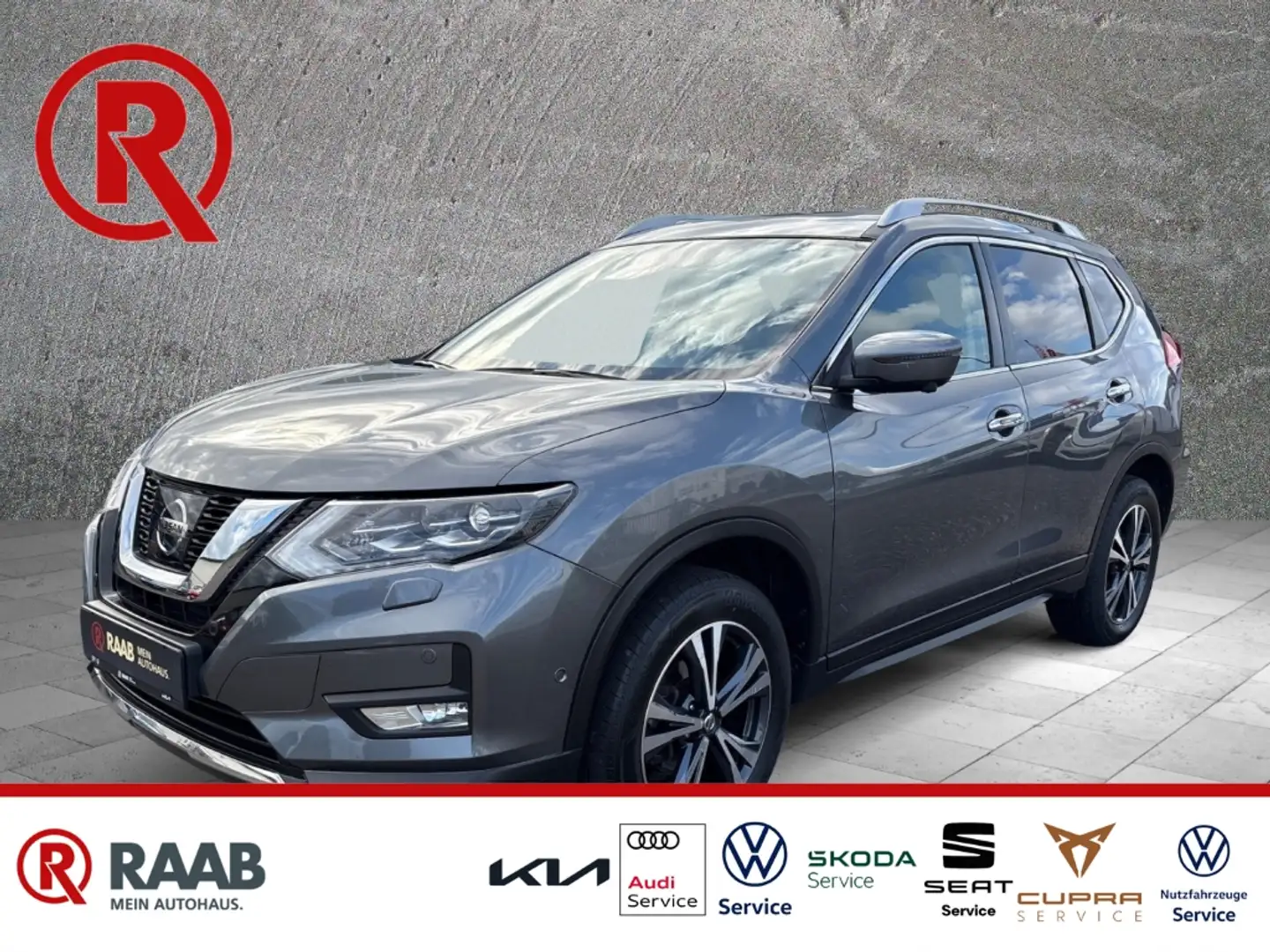 Nissan X-Trail N-Connecta 1.6 DIG-T 360 Grad Kamera Keyless Panor Gris - 1