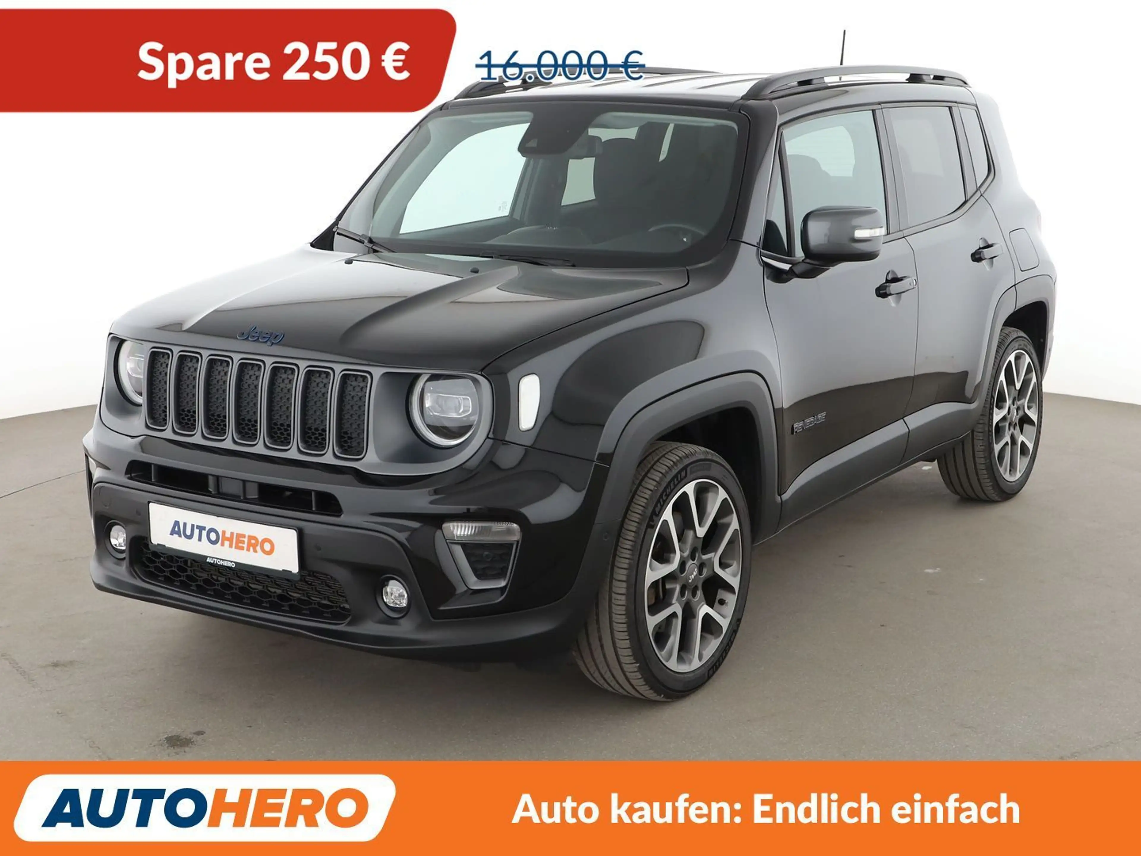 Jeep Renegade 1.3 T4 4xe Plug-in Hybrid S Aut.*NAVI*MATRIX*ACC*