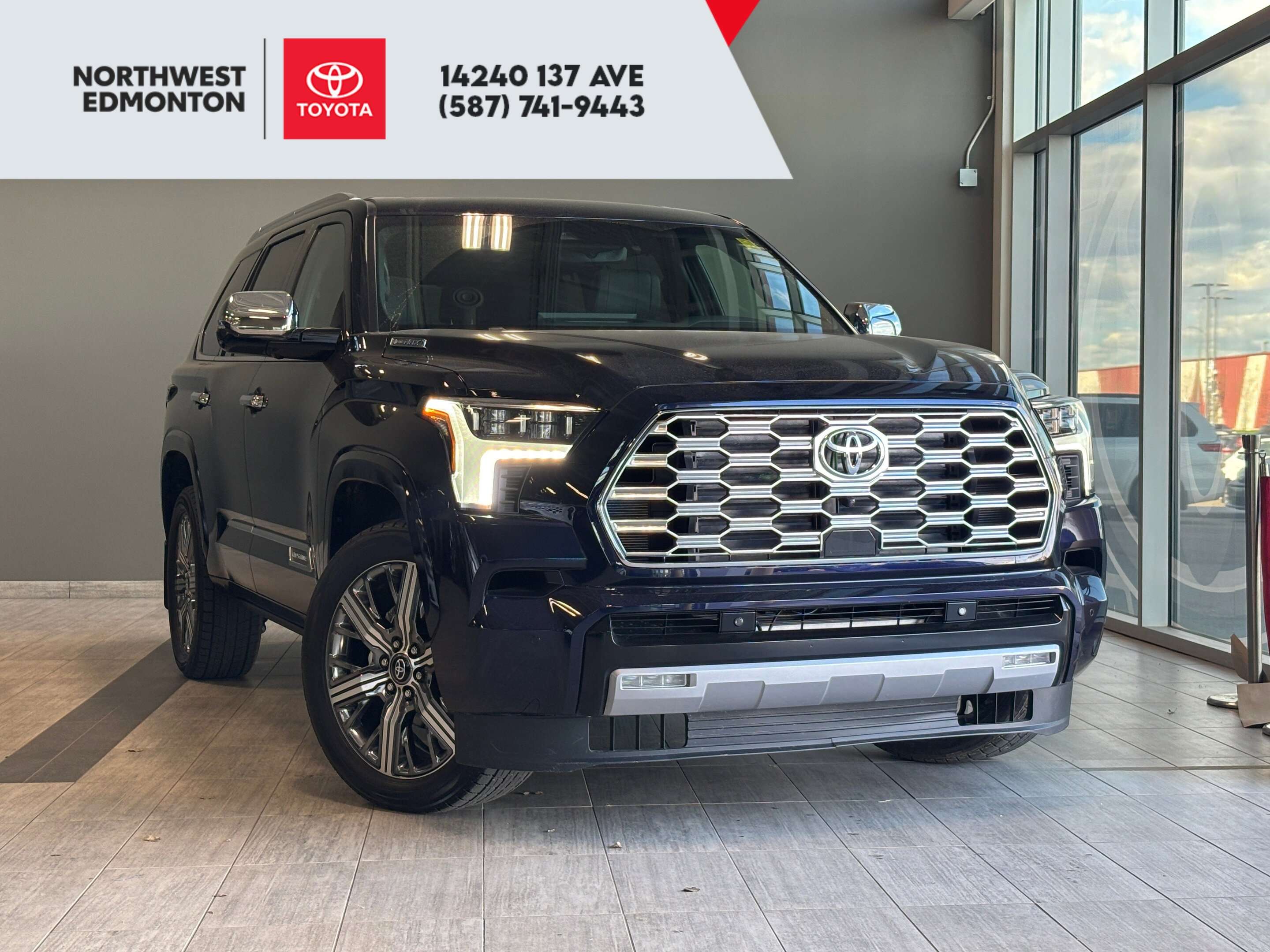 2026 Toyota Sequoia Platinum | Capstone | LOW KM's | Captain Chairs