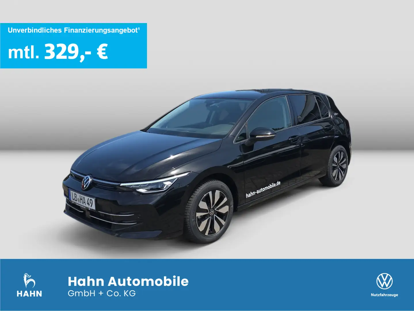 Volkswagen Golf GOAL 1,5 l eTSI OPF 116 PS DSG Ganzjahresre Schwarz - 1