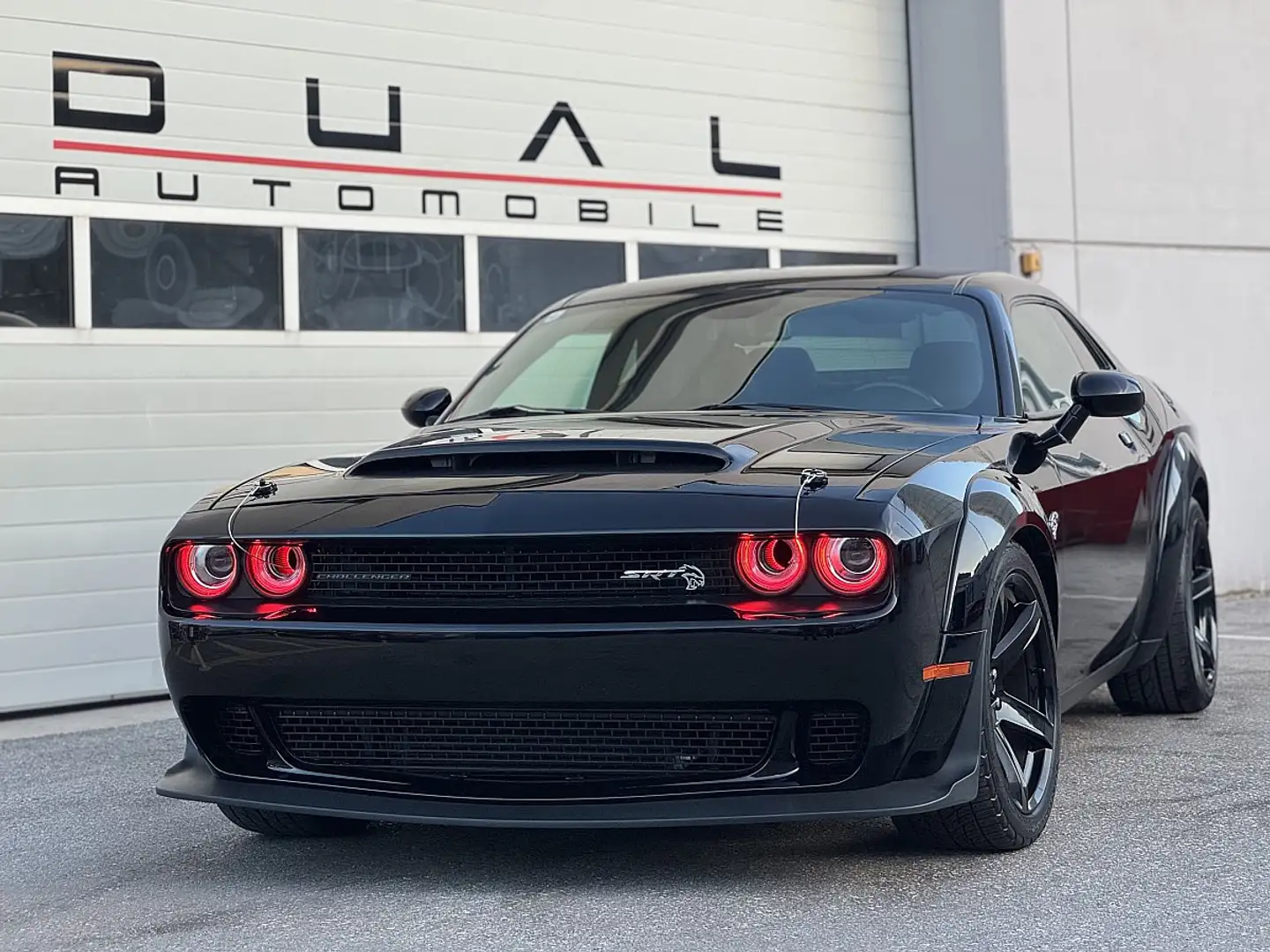 Dodge Challenger 3,6l V6 | SRT HELLCAT WIDEBODY LOOK Schwarz - 1