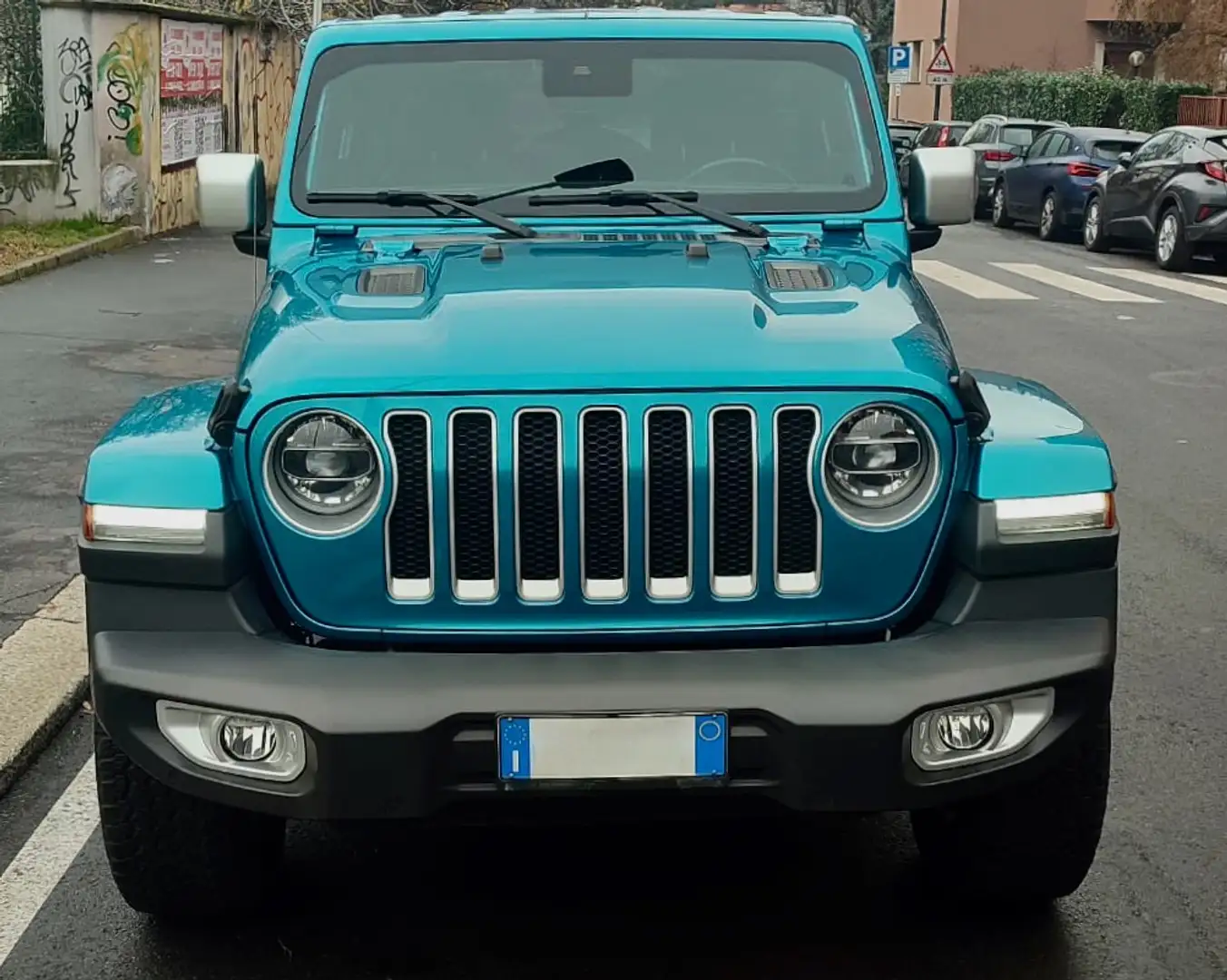 Jeep Wrangler Unlimited 2.0 turbo OVERLAND AUTOM. Blu/Azzurro - 2