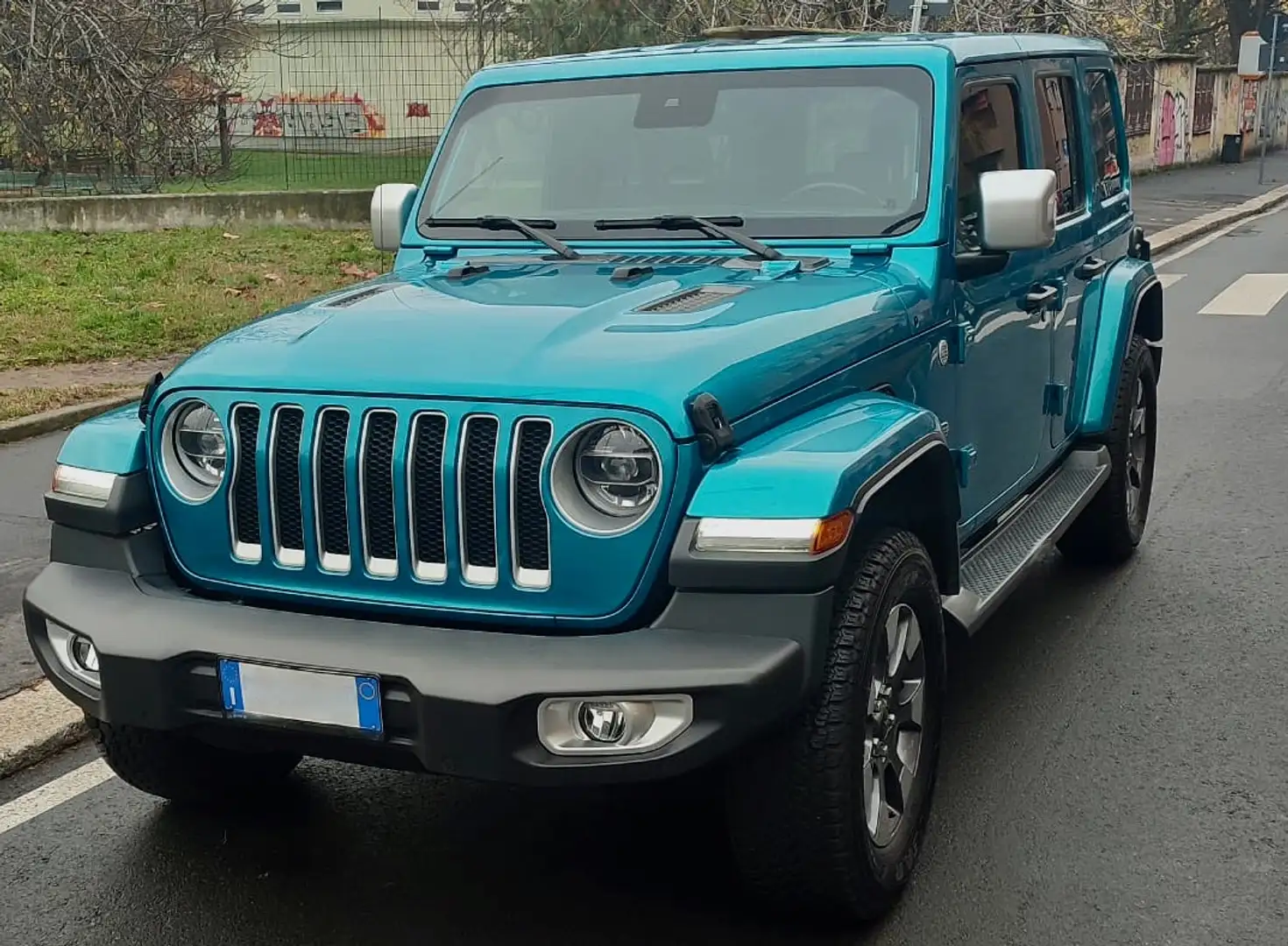 Jeep Wrangler Unlimited 2.0 turbo OVERLAND AUTOM. Blu/Azzurro - 1