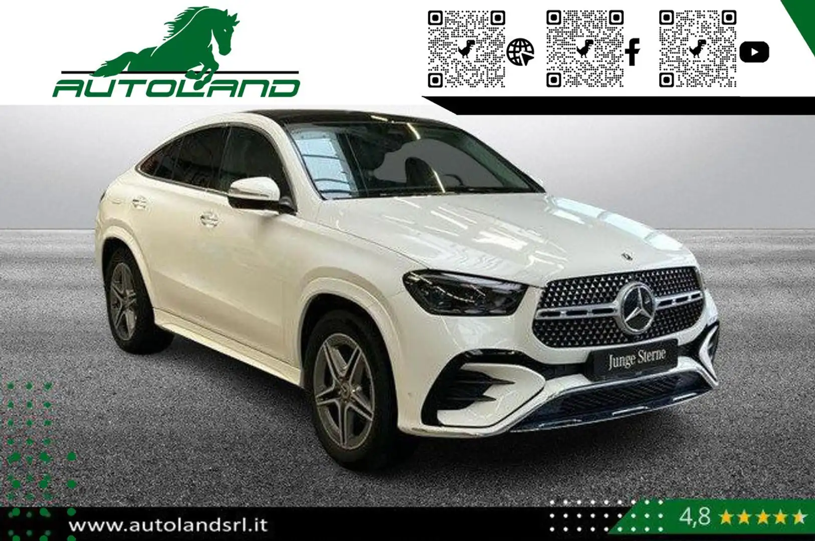 Mercedes-Benz GLE 300 d 4Matic Mild Hybrid Coupé AMG Premium Blanc - 2