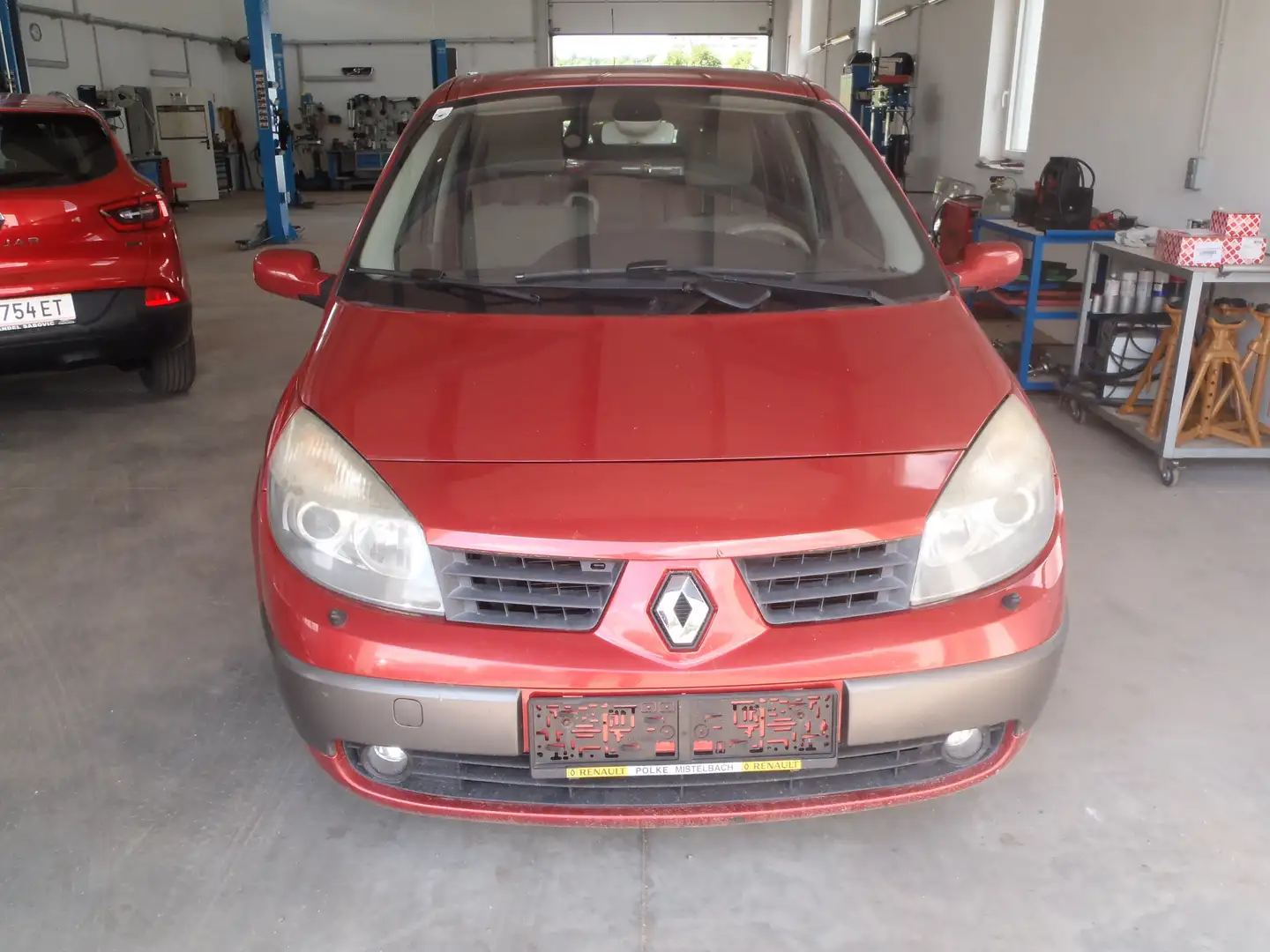 Renault Scenic Scénic II Dynamique 1,9 dCi DPF Rot - 1