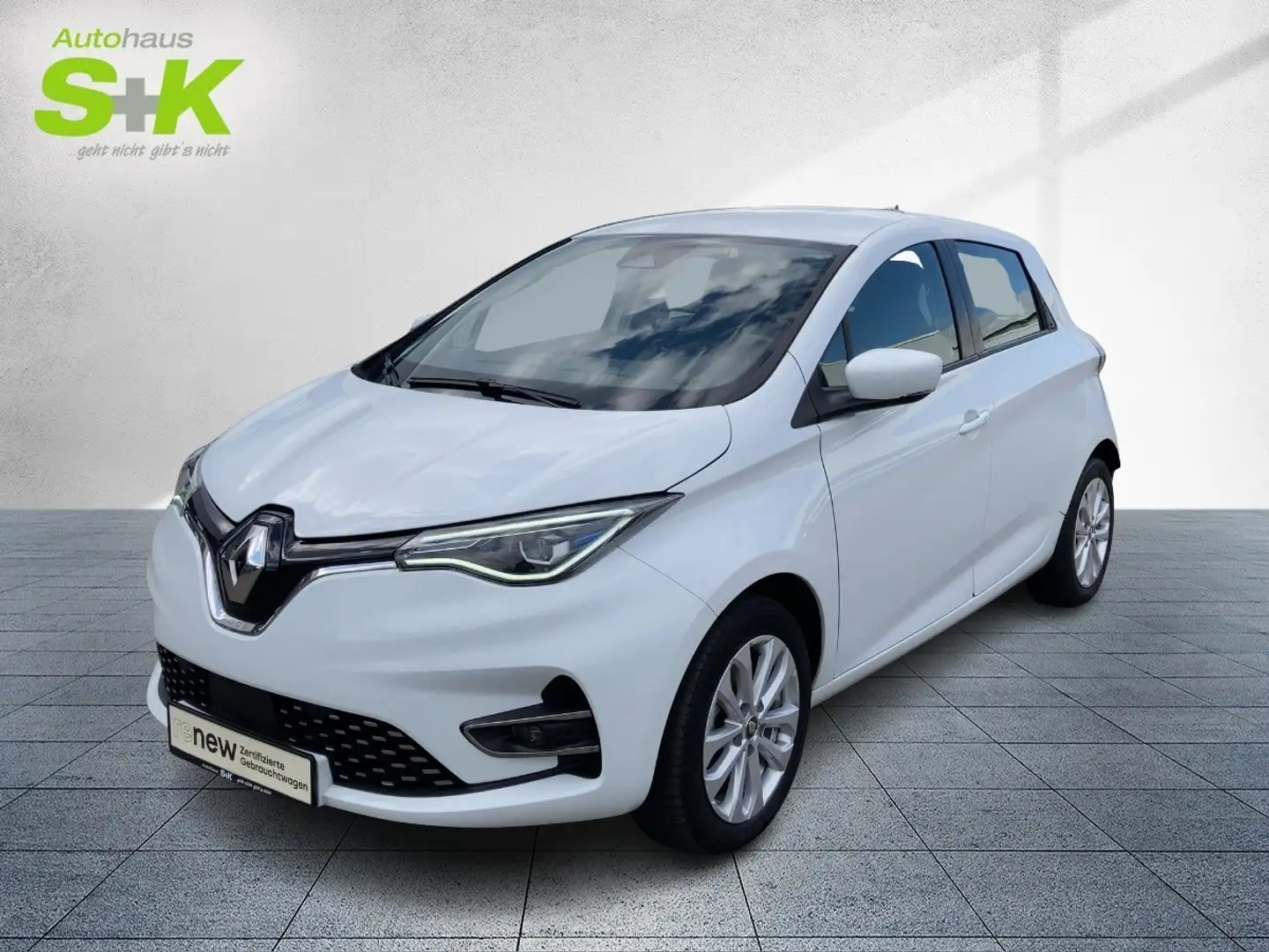 Renault ZOE Evolution R110/EV50 Kaufbatterie*KAMERA*SHZ* Blanc - 1
