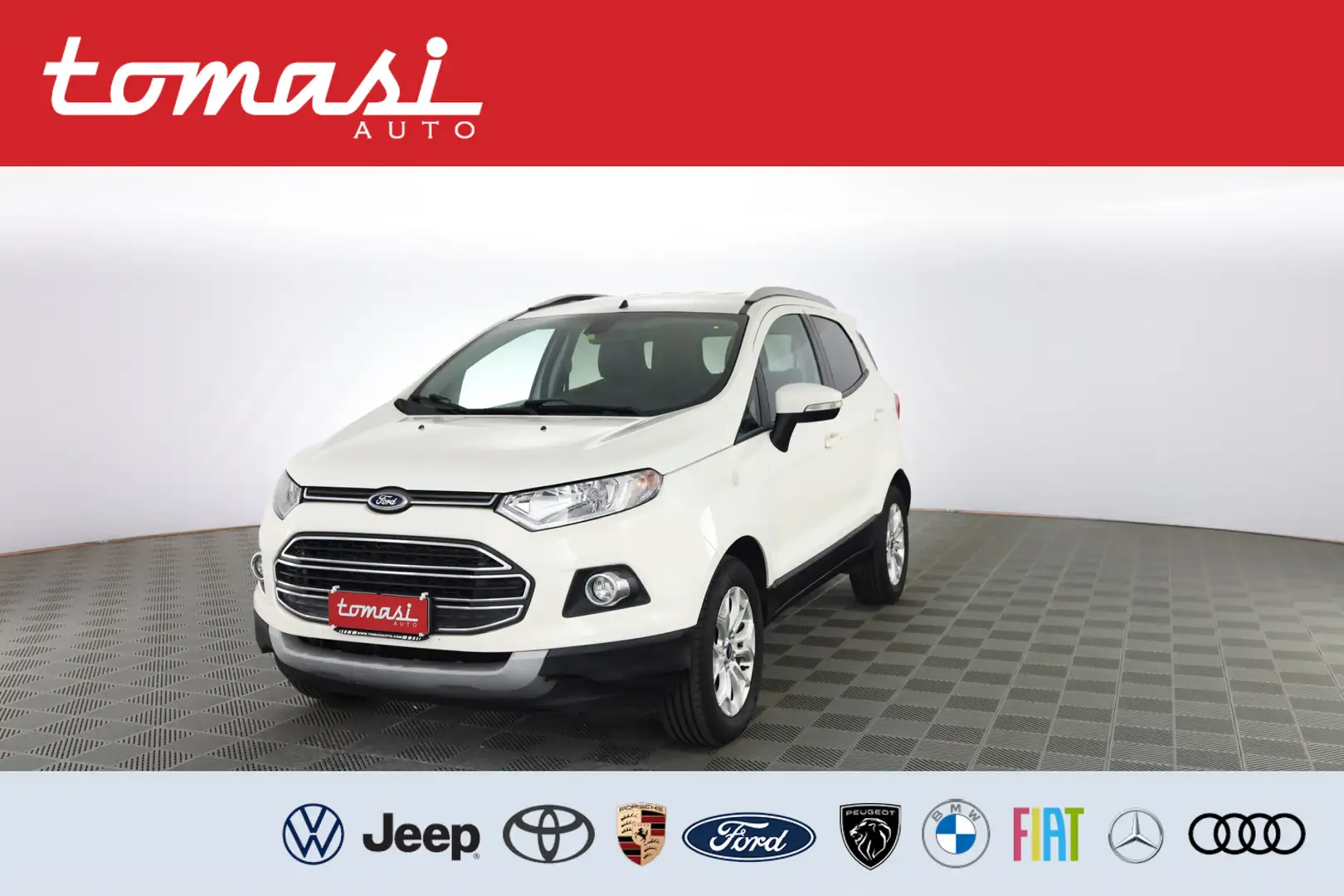Ford EcoSport 1.0 EcoBoost 125 CV Titanium Wit - 1