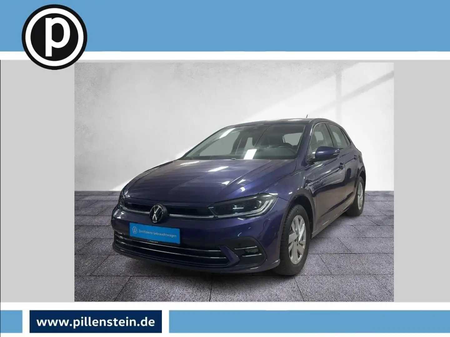 Volkswagen Polo STYLE 1.0 TSI MATRIX-LED NAVI KAMERA Фиолетовый - 1