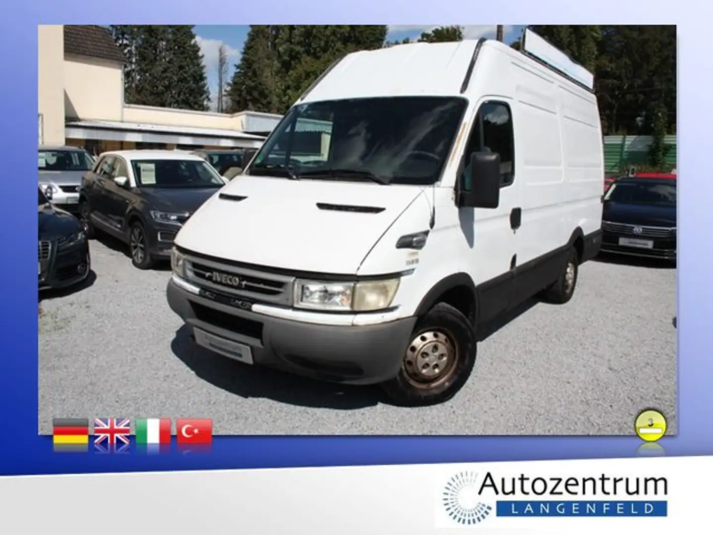 Iveco Daily 2.8 Kasten 29L9-29L13D HOCH/LANG Wit - 1