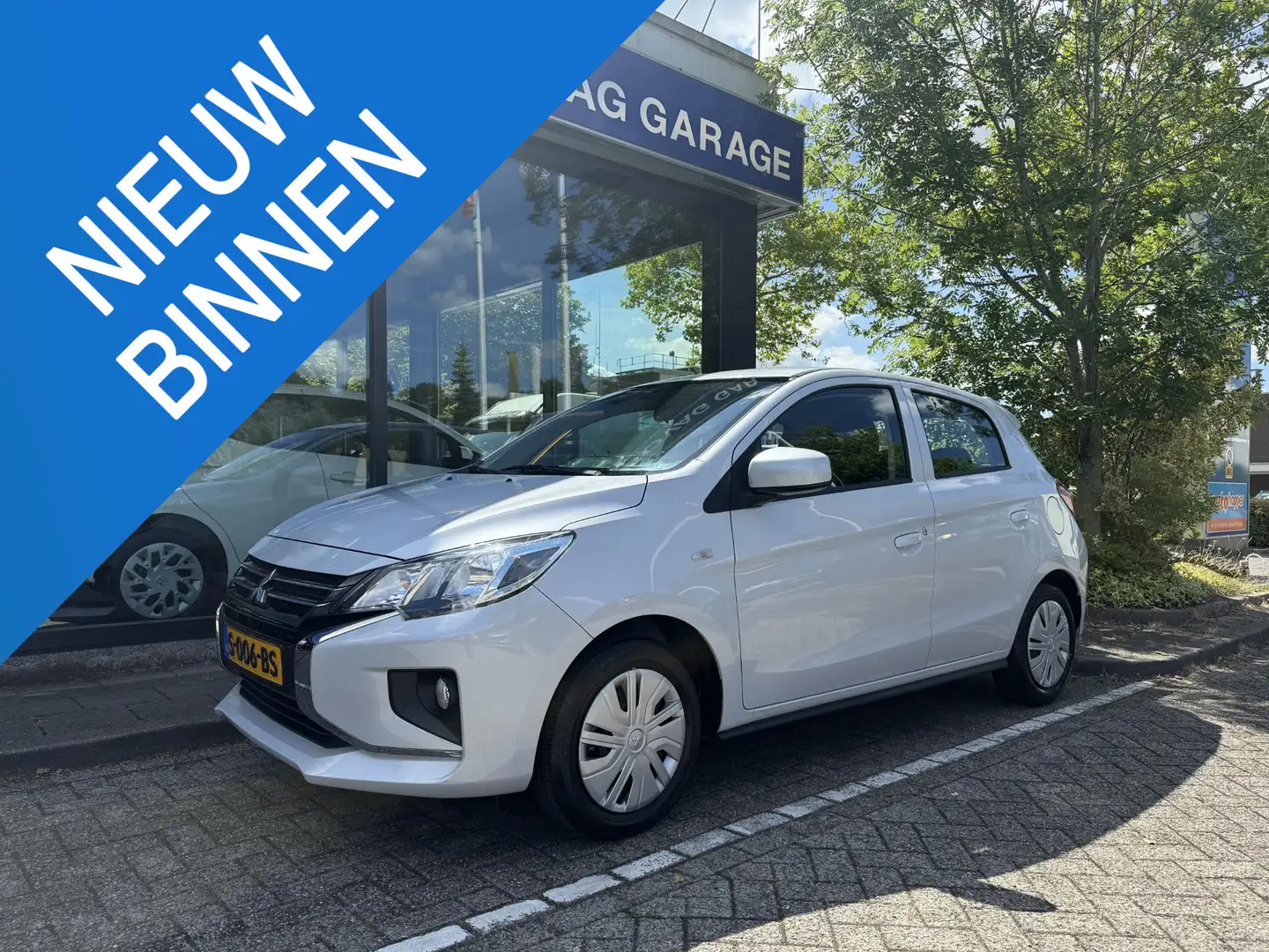 Mitsubishi Space Star 1.2 Connect+ Blanc - 1