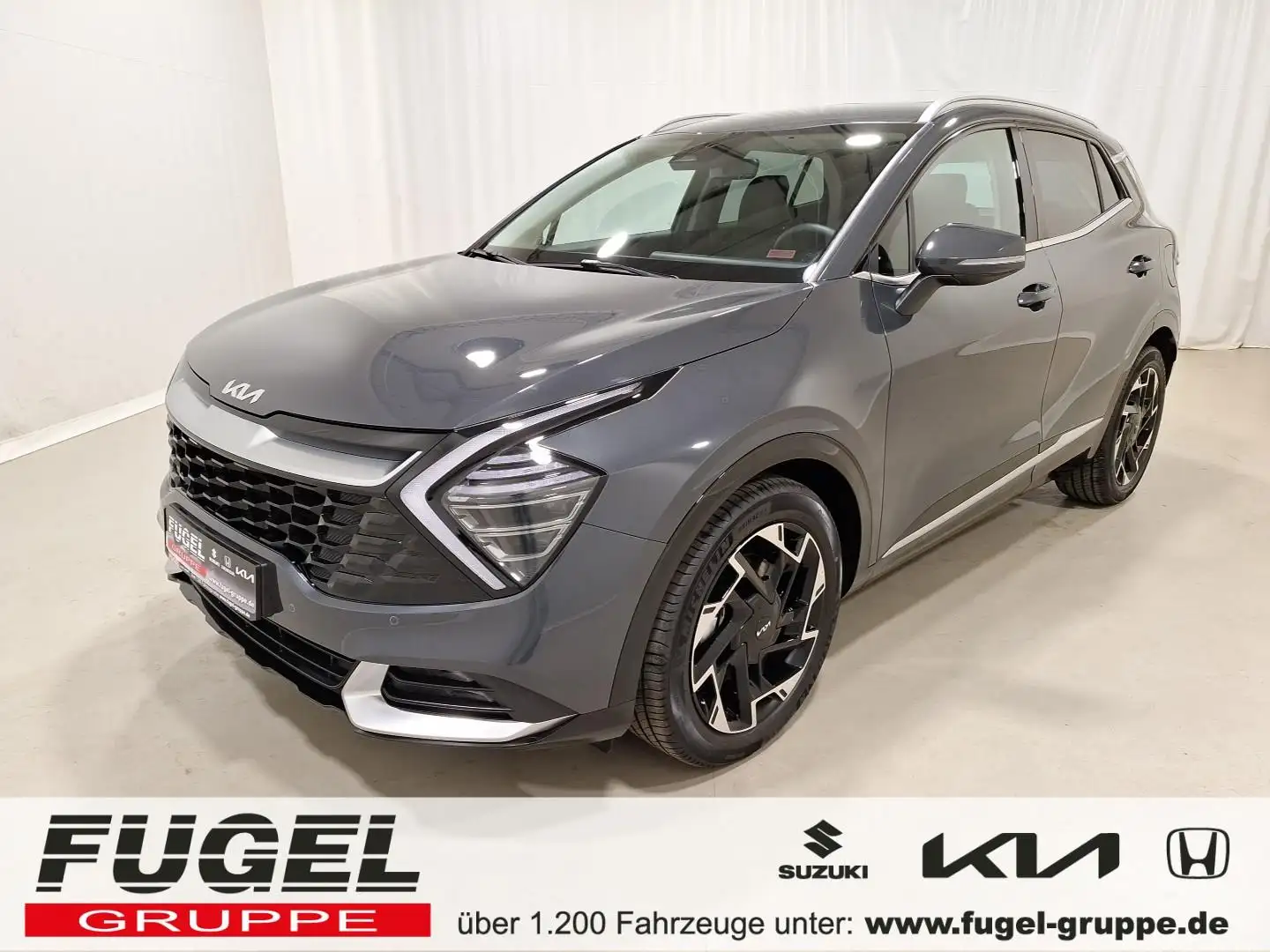 Kia Sportage 1.6 T-GDI Spirit LED|Navi|AHK|4x SHZ Grau - 1