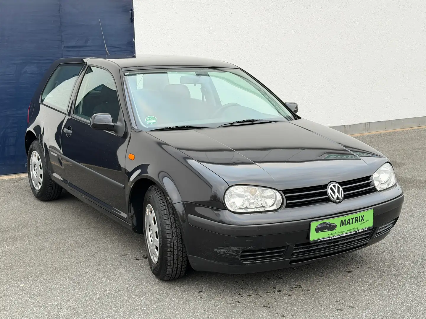 Volkswagen Golf Basis 1.HAND SCHECKHEFT Schwarz - 2