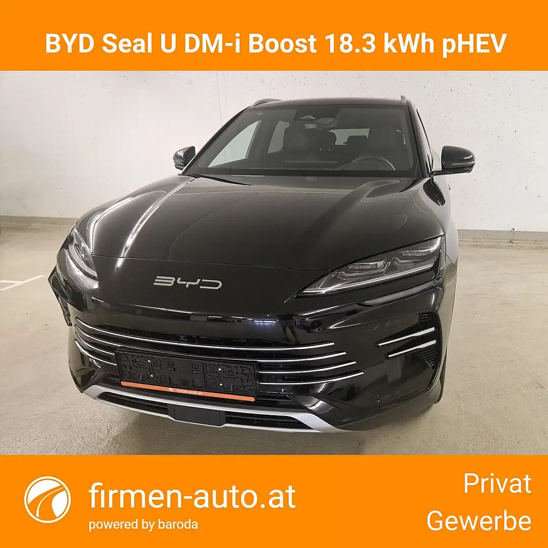 BYD Seal U DM-i PHEV 18,3kWh Boost Österreich Paket ! Ab S... Schwarz - 1