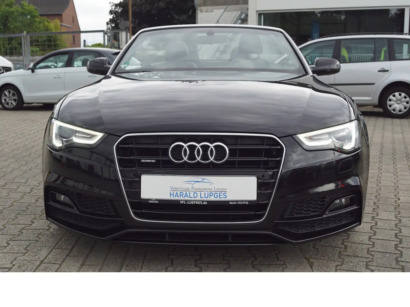 Audi A5 2.0 TDI quattro, S-Line, Leder, Navi, Euro 6 Schwarz - 2