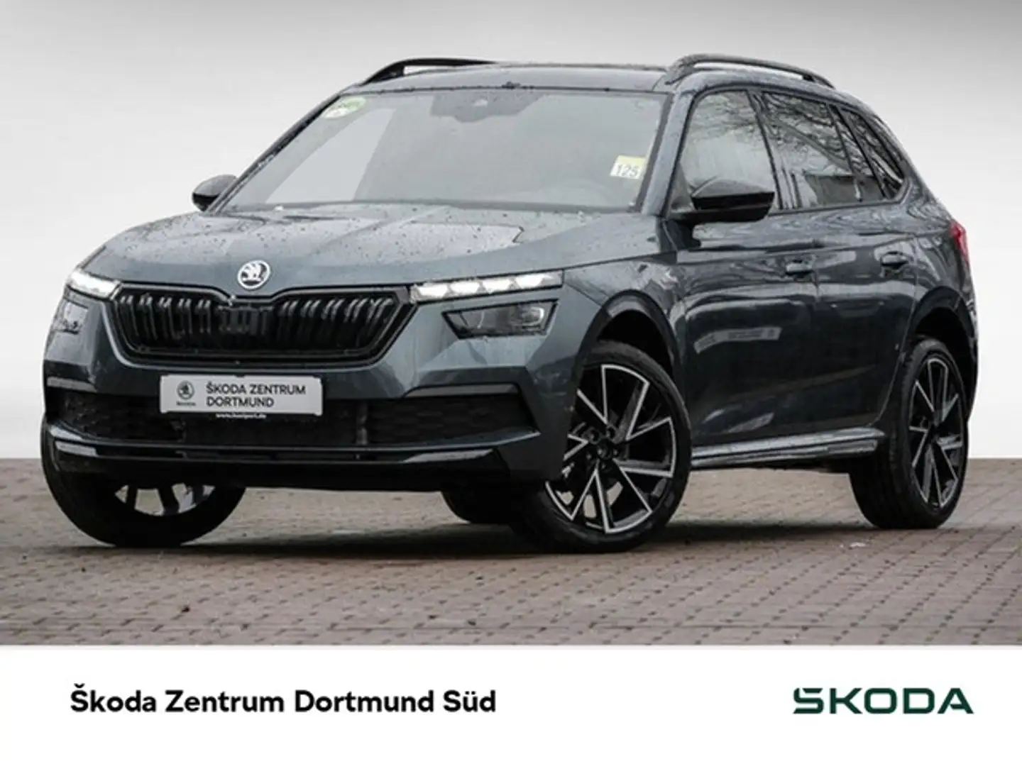 Skoda Kamiq 1.5 MONTE CARLO PANO CAM ACC LM18 NAVI Grigio - 1