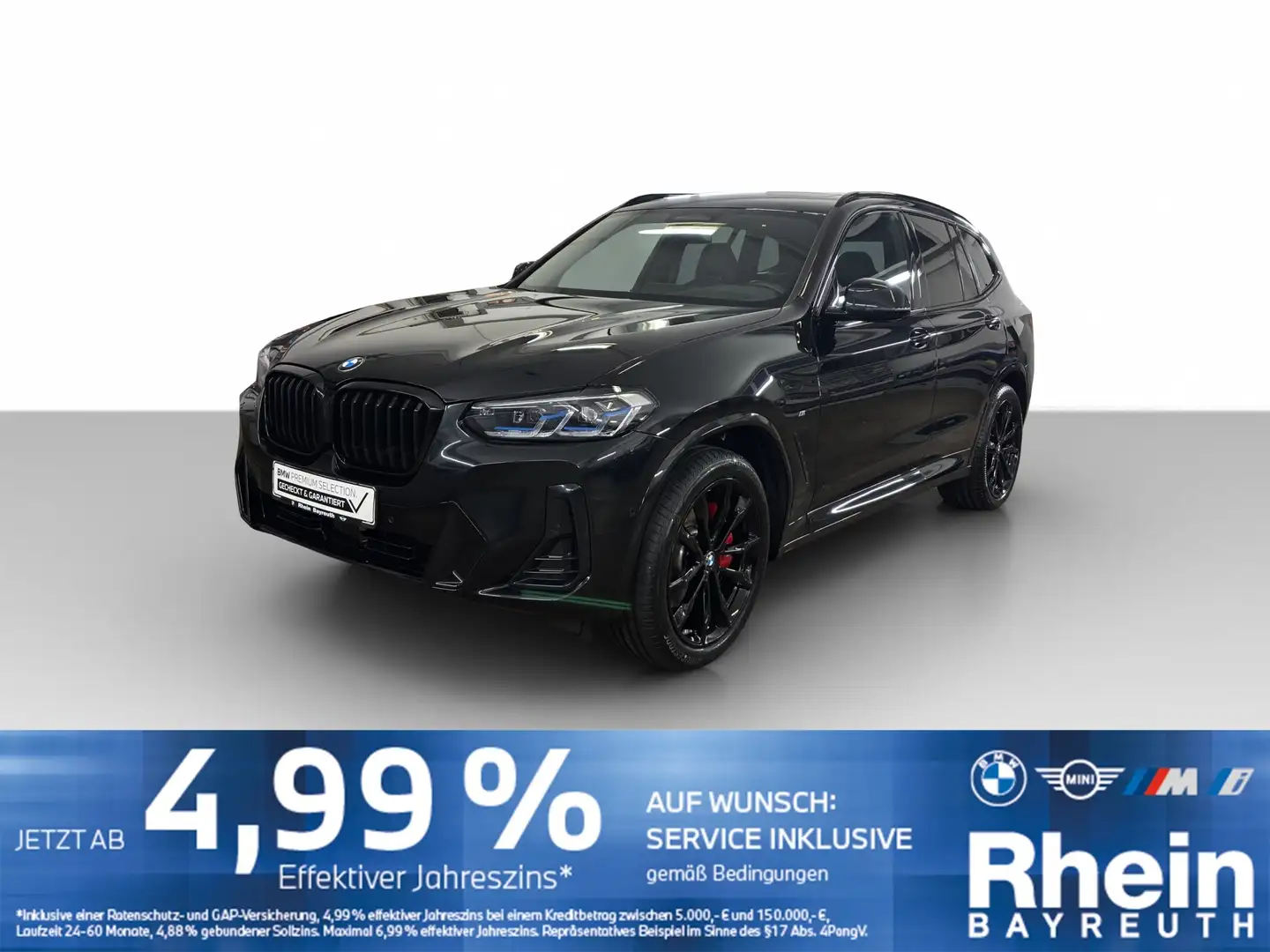 BMW X3 xDrive30i M Sportpaket TOP AUSSTATTUNG TOP AUSSTAT Schwarz - 1