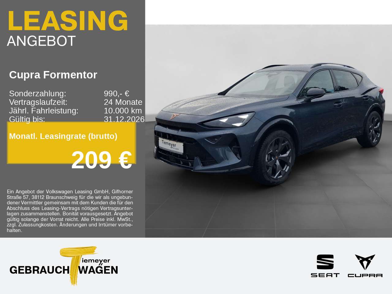 Cupra Formentor 2026