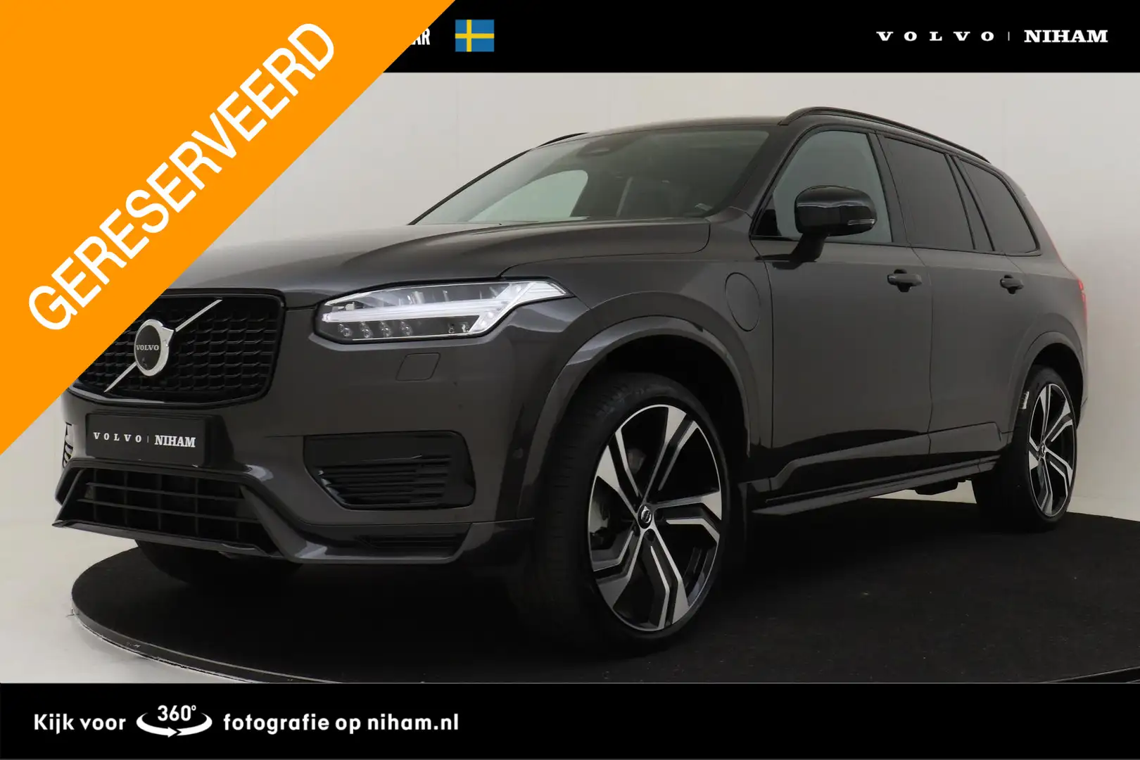 Volvo XC90 T8 RECHARGE AWD ULTIMATE DARK *FULL OPTIONS!* -PAN Grau - 1