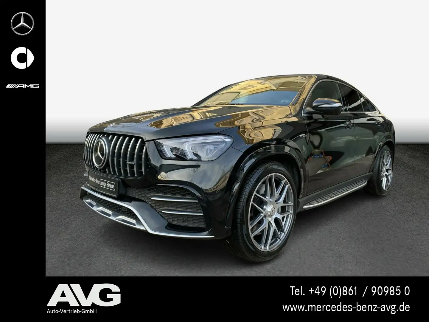 Mercedes-Benz GLE 53 AMG GLE 53 4M+ Coupé Pano Airm Dist. Burm. 22" AHK Negru - 1