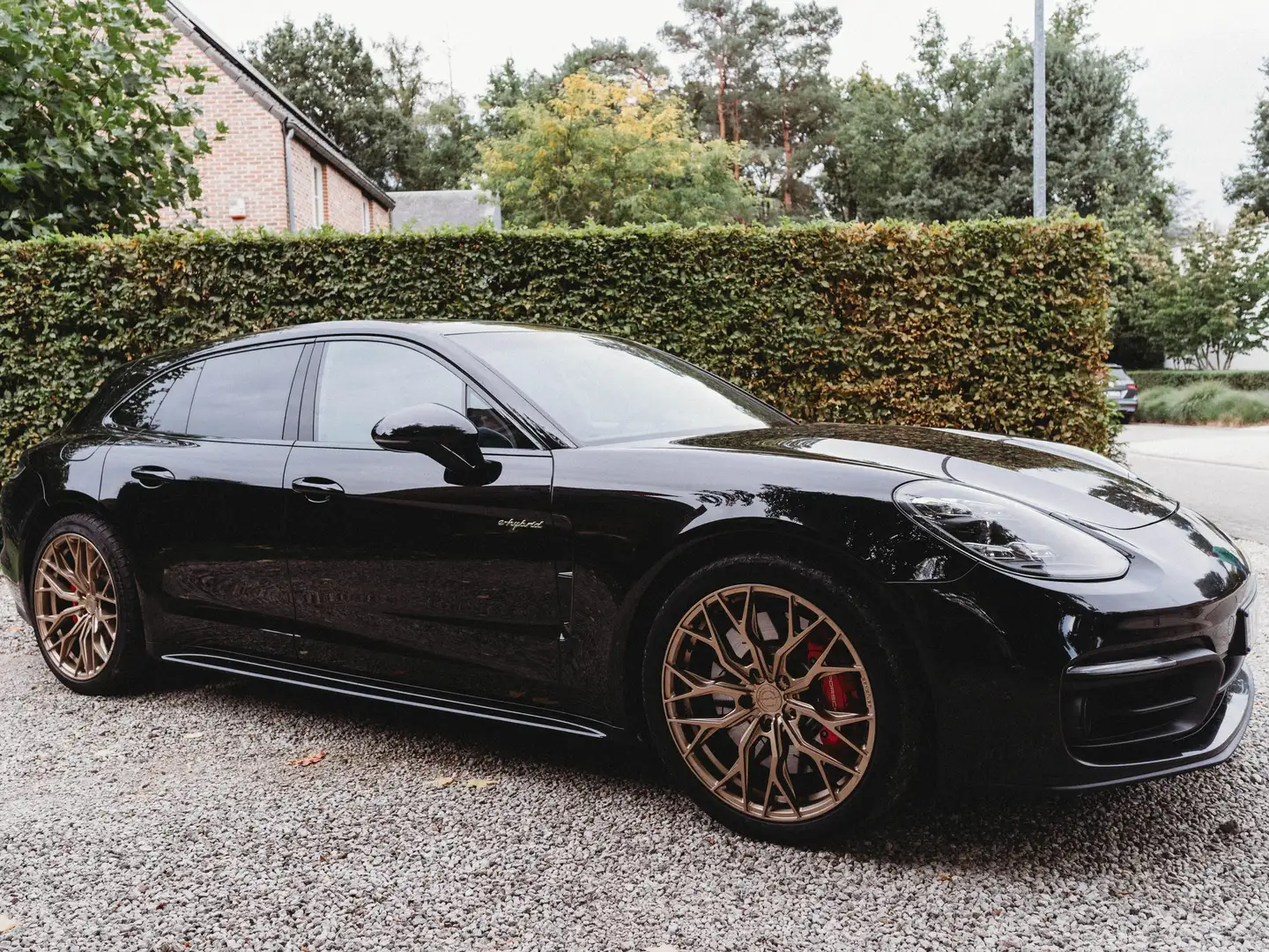 Porsche Panamera Panamera 4S E-Hybrid Sport Turismo Чёрный - 1