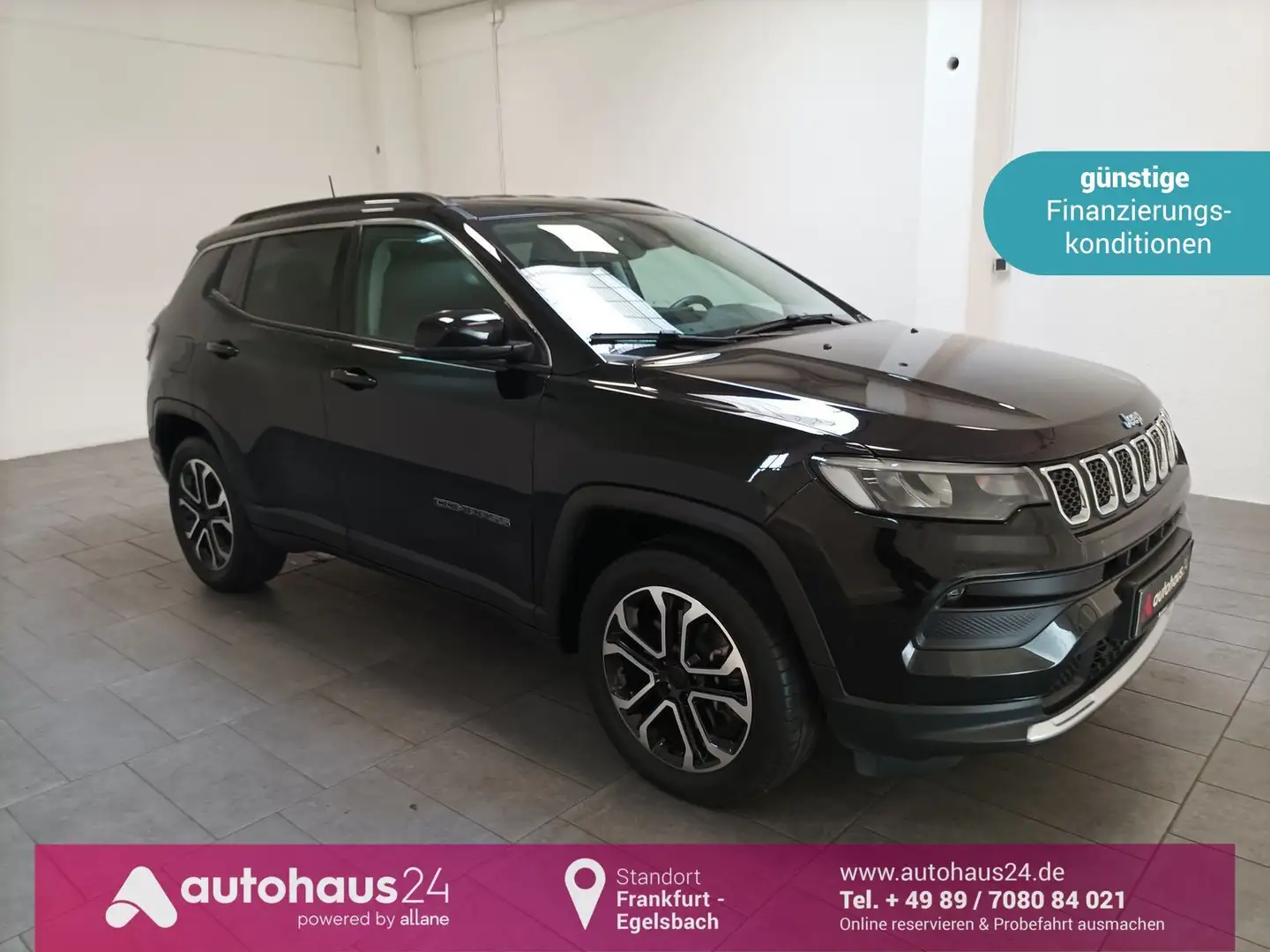 Jeep Compass 1.3  Plug-In Hybrid Limited Schwarz - 1