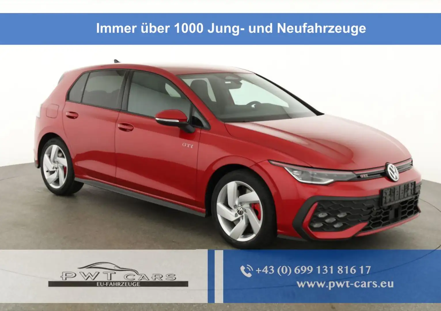 Volkswagen Golf 2.0 TSI 195 kW GTI VIII DSG, Navi, Side, IQ.Lig... Rot - 1