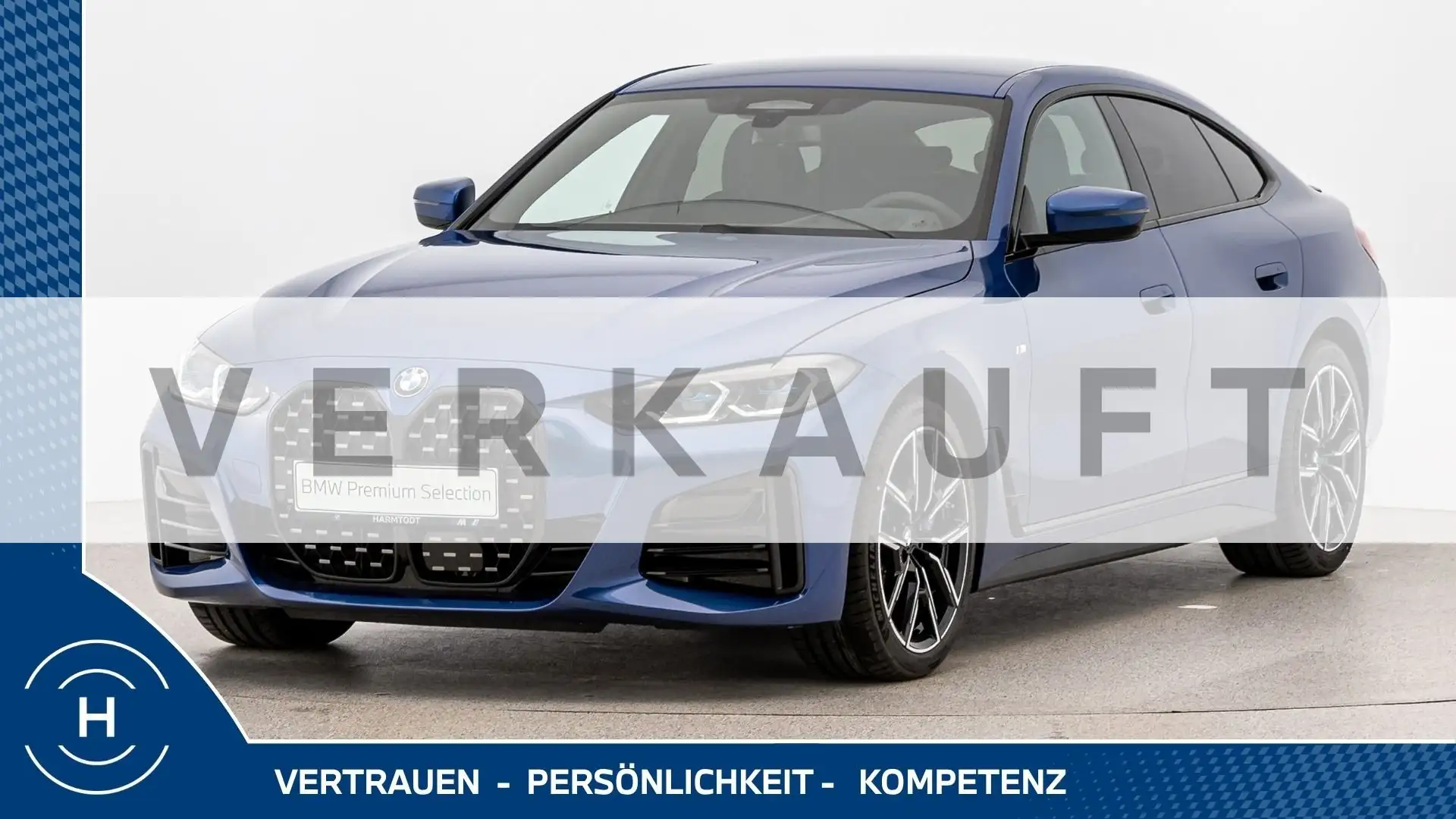 BMW 420 d xDrive Gran Coupe *M-Sport PRO / Innovationspaket / AHV* Blau - 1