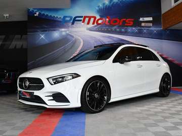 Benz Classe A AMG Line 190 BVA GPS Pro M-Bux TO Multibeam Caméra AV AR 360 Car Play Android Siège Électrique à Mémoire JA