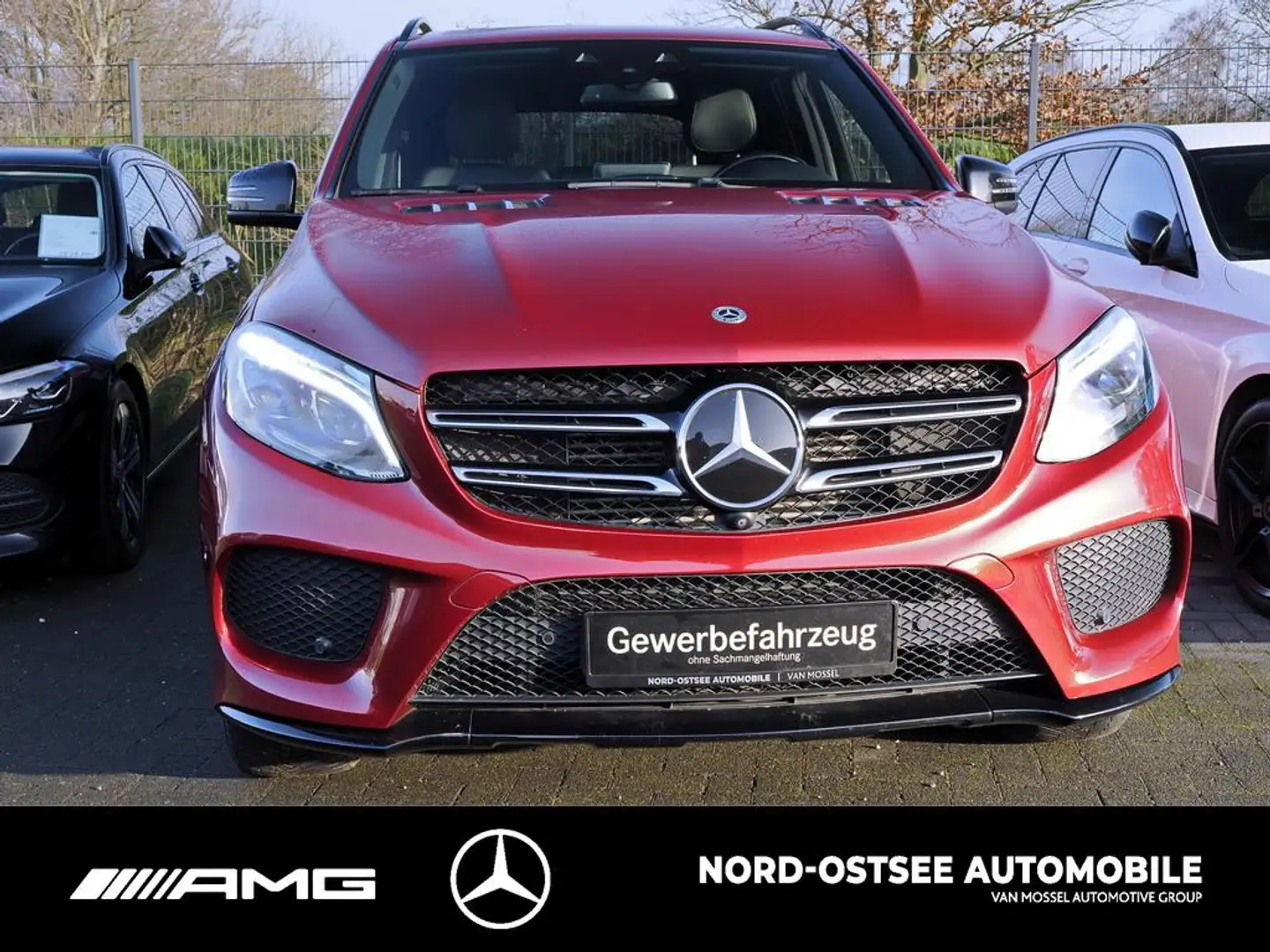 Mercedes-Benz GLE 350 d 4M AMG AHK SHZ NIGHT Rouge - 2