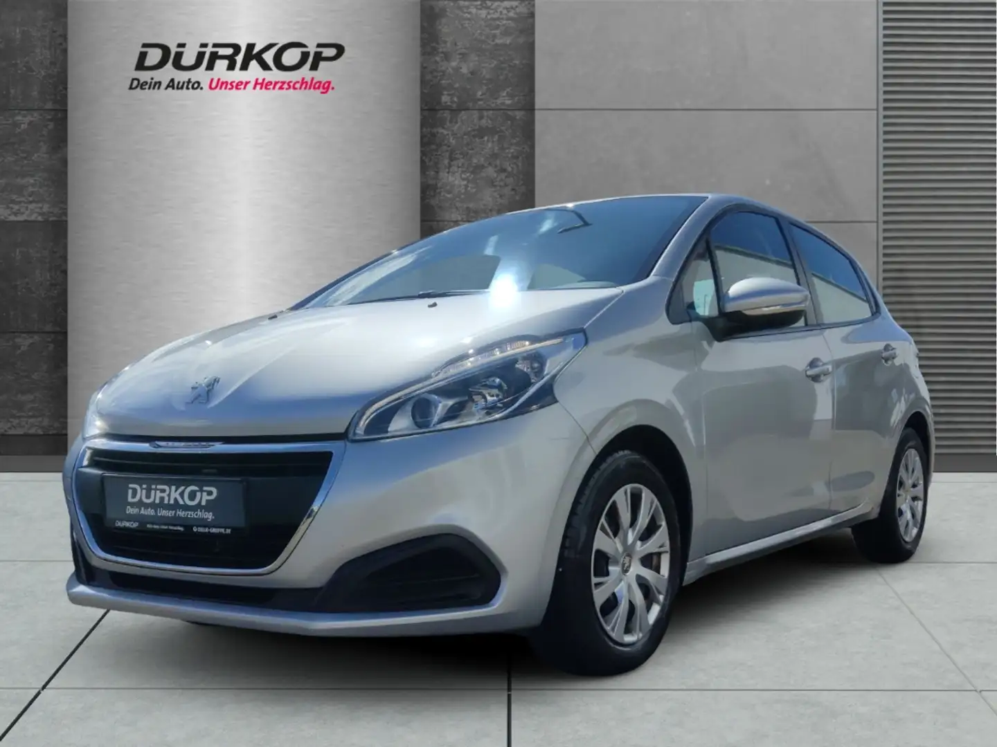 Peugeot 208 Active 1.2 12V VTi PureTech 82,SHZ,LED,Bluetooth,E Grijs - 1