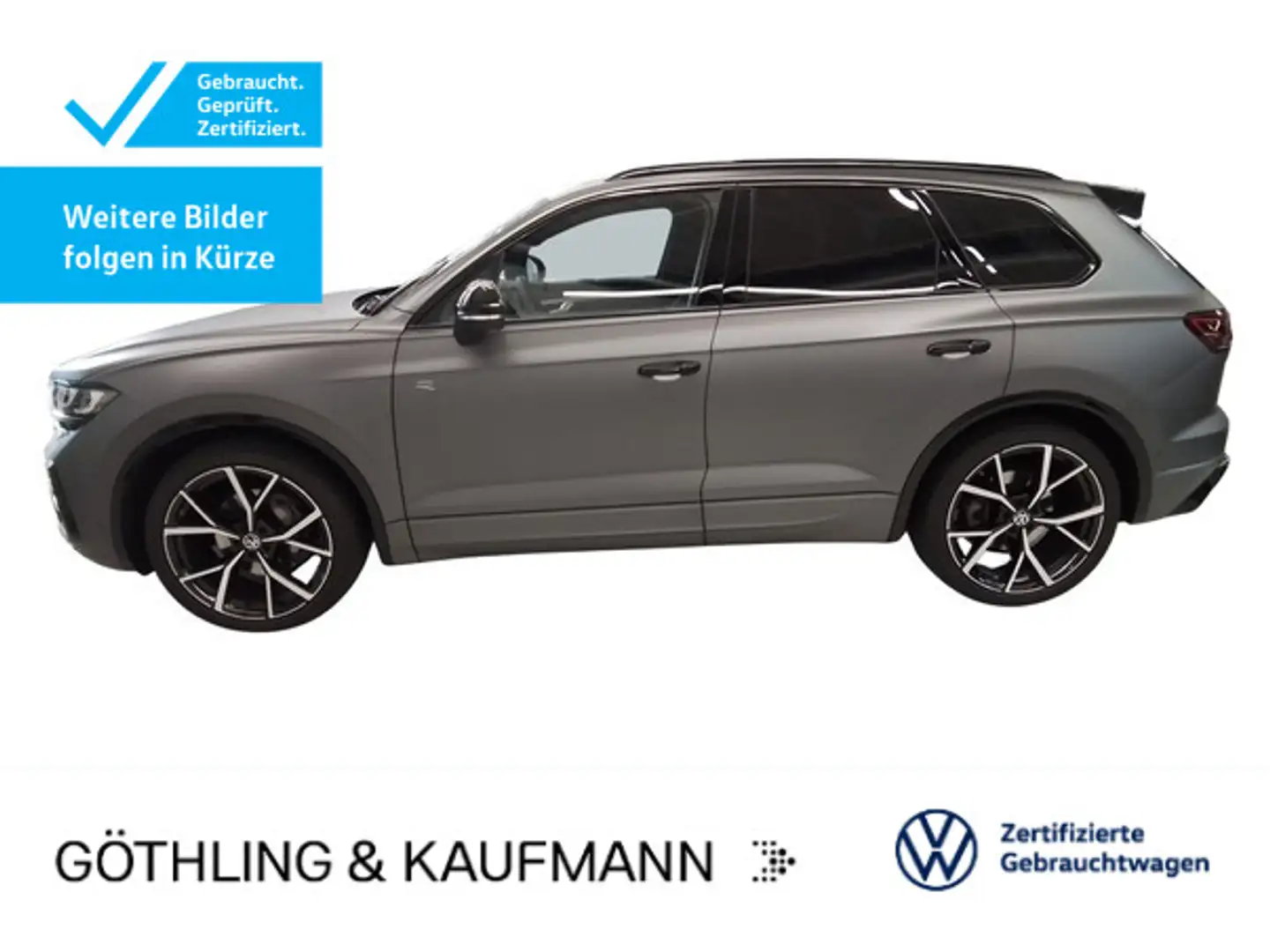 Volkswagen Touareg R-Line 4M*UPE130.475€*Matt*22Zoll*HUD*AH Grau - 1