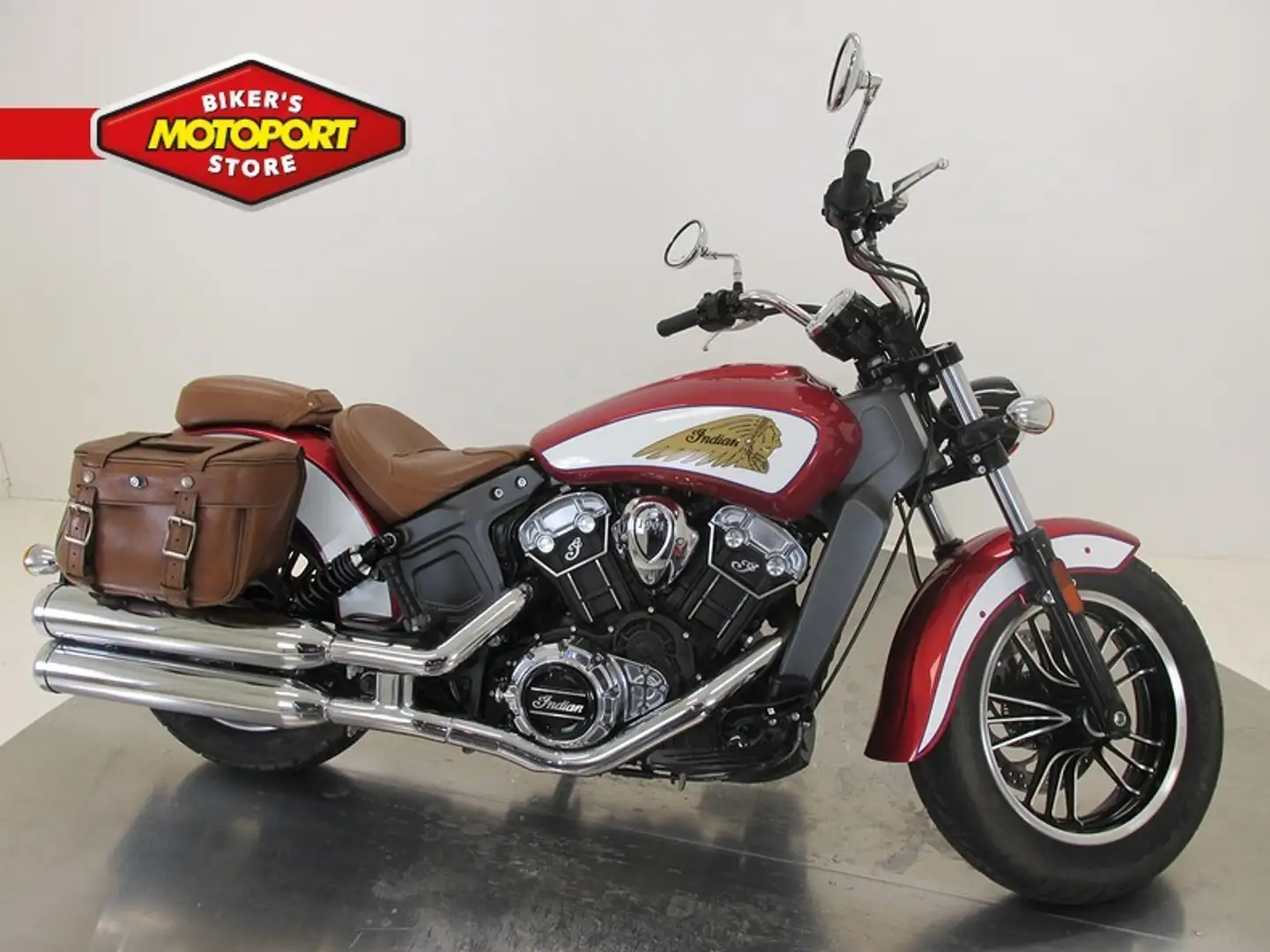 Indian Scout Icon Rojo - 1