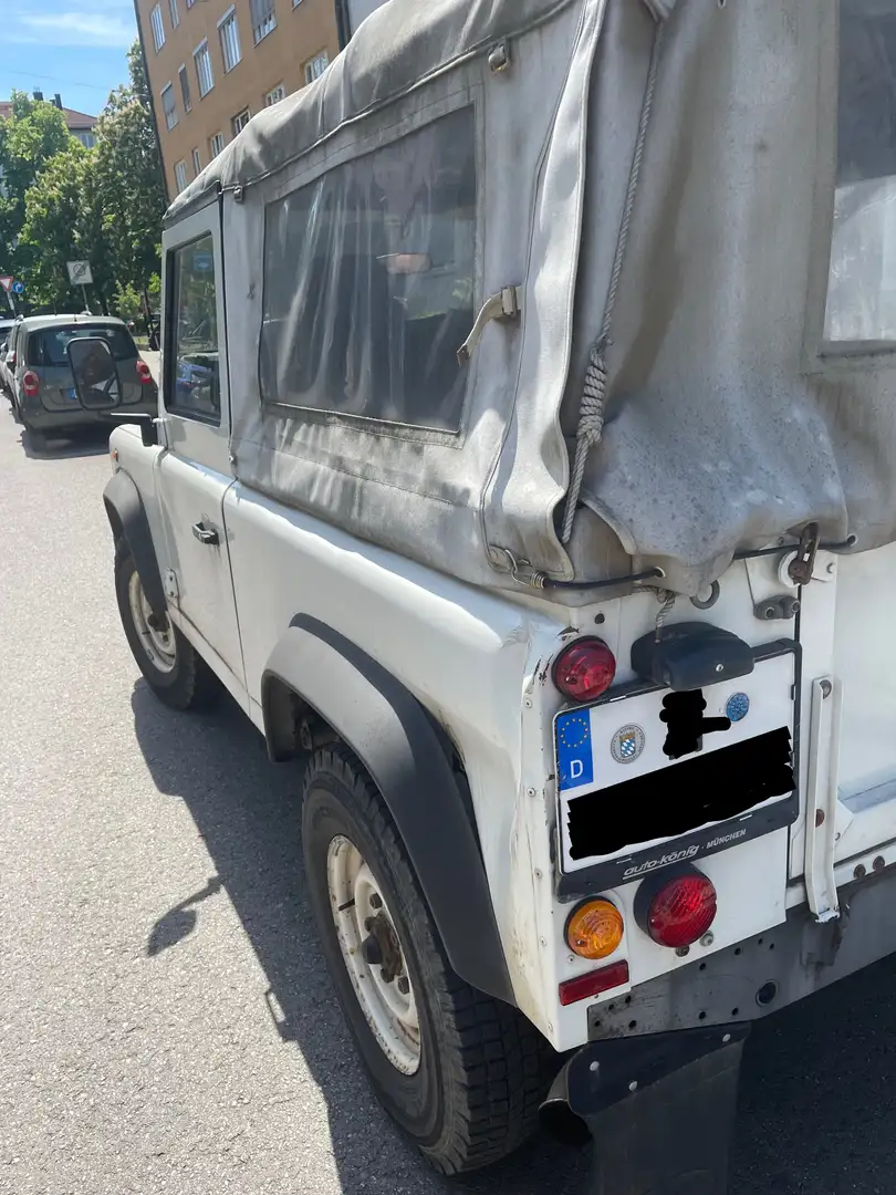 Land Rover Defender Defender Softback Diesel 90 Soft Top E Weiß - 1