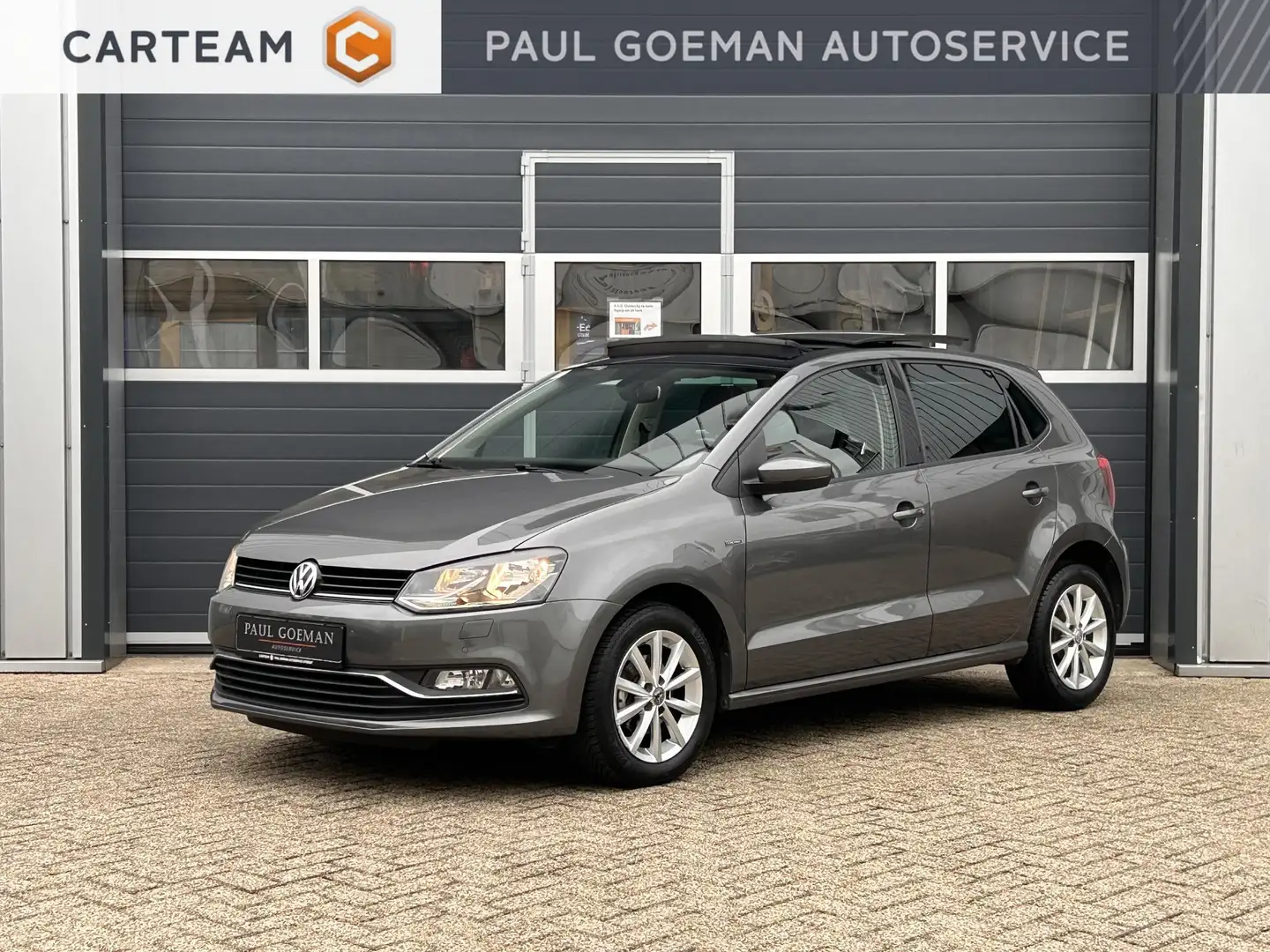 Volkswagen Polo 1.0 Lounge Edition | Pano | Stoel verwarming | Cli Grau - 1