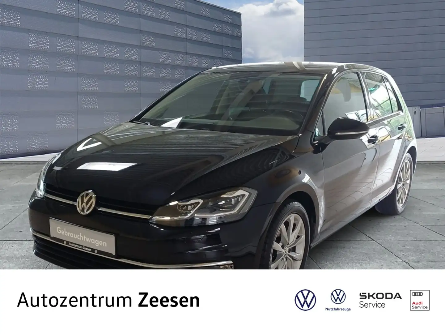 Volkswagen Golf VII 1.4 TSI Highline BMT DSG+USB+DWA+LWS+RS Klima Schwarz - 1
