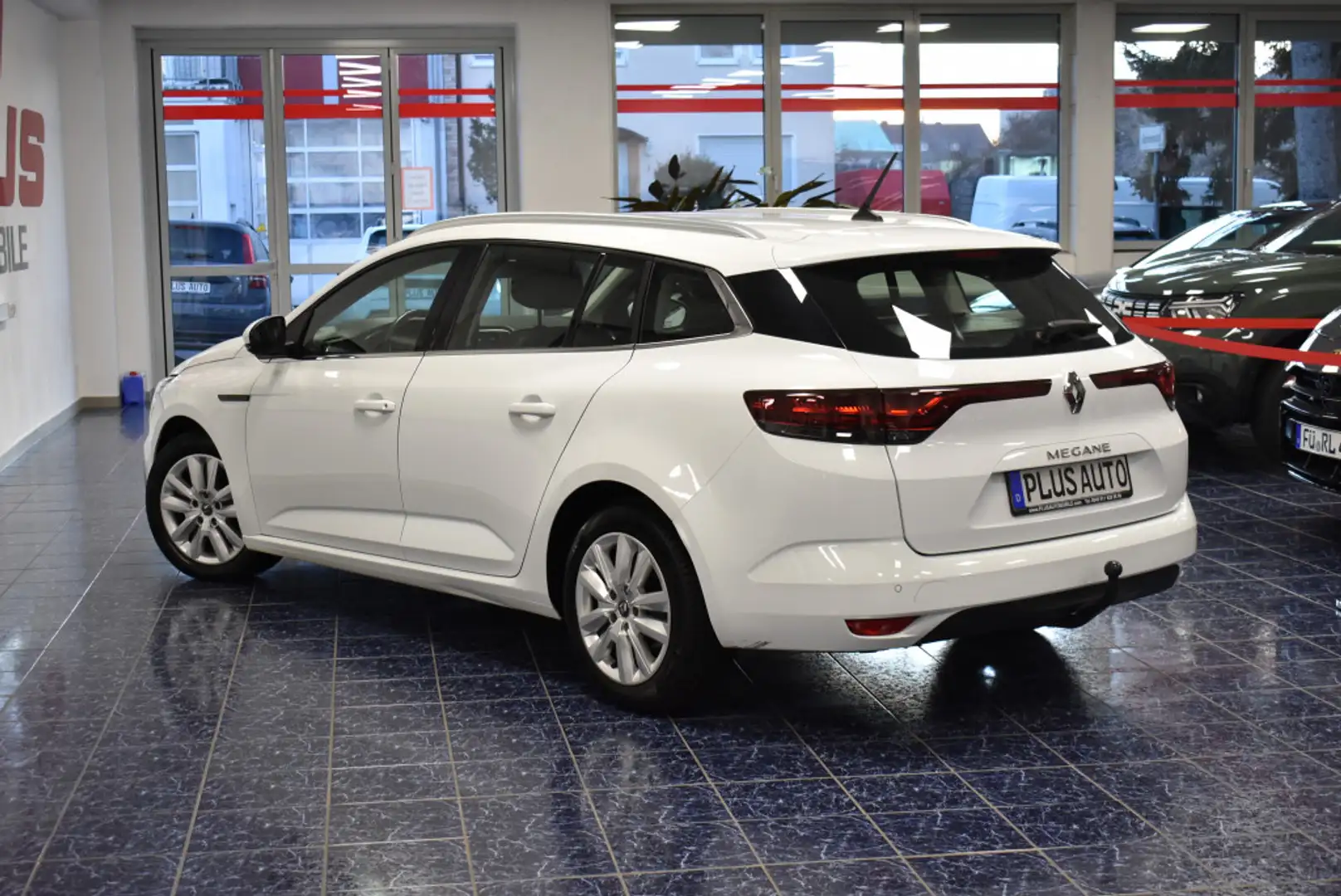 Renault Megane dCi 115 Business Edition Aut Navi LED AHK Weiß - 2