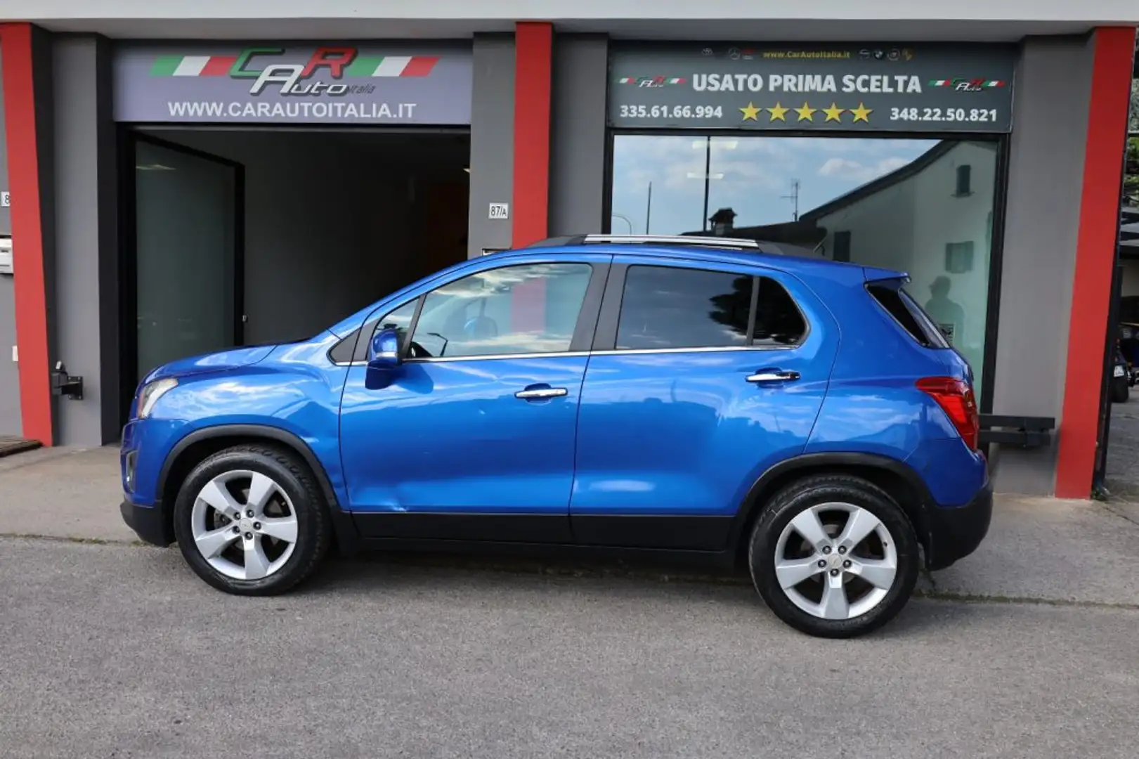 Chevrolet Trax 1.7D FWD Automatico Pelle RetroCamera USB Tel Bleu - 2