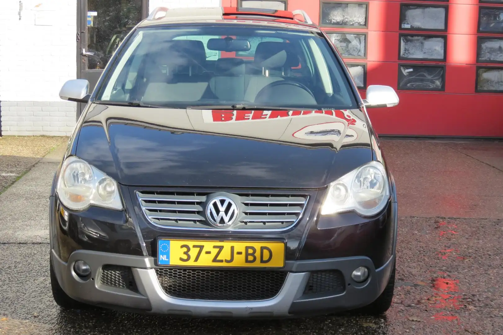 Volkswagen Polo Cross 1.4-16V ,CLIMA, OPEN DAK ,NAVI, CR CONTR Schwarz - 2