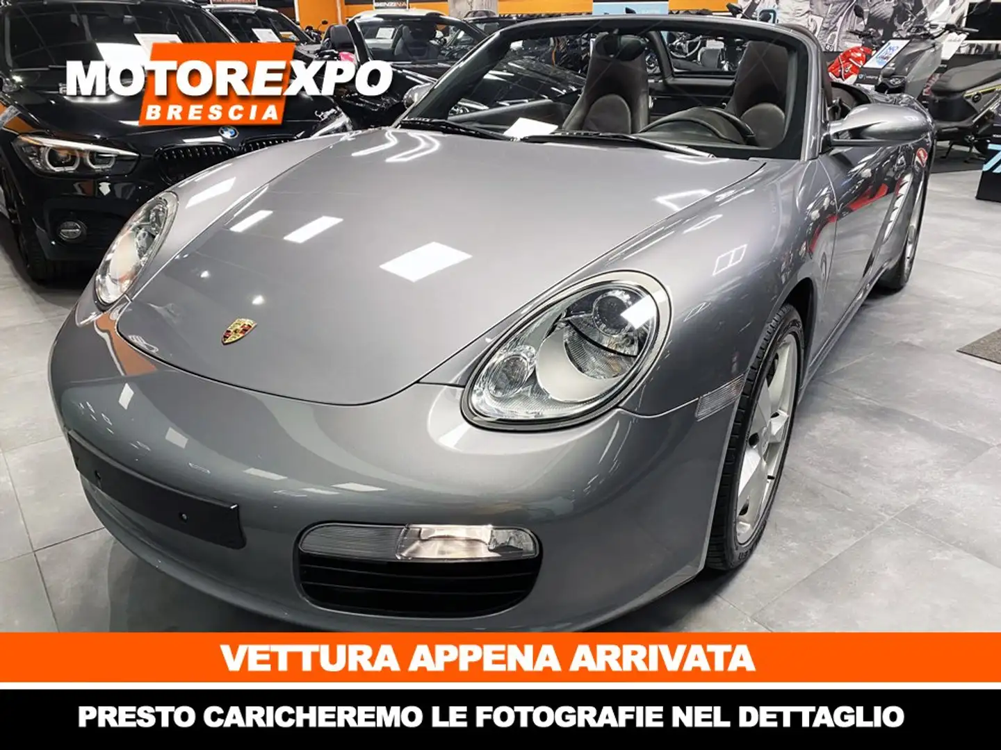 Porsche Boxster 2.7 240cv Grigio Meteorite Interni e Capote Cocoa Zilver - 1